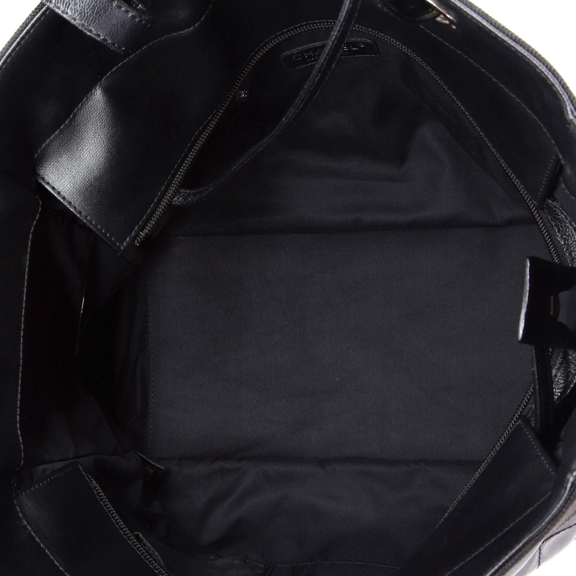 Biarritz Pocket Tote Quilted Coated Canvas Large - Image 5