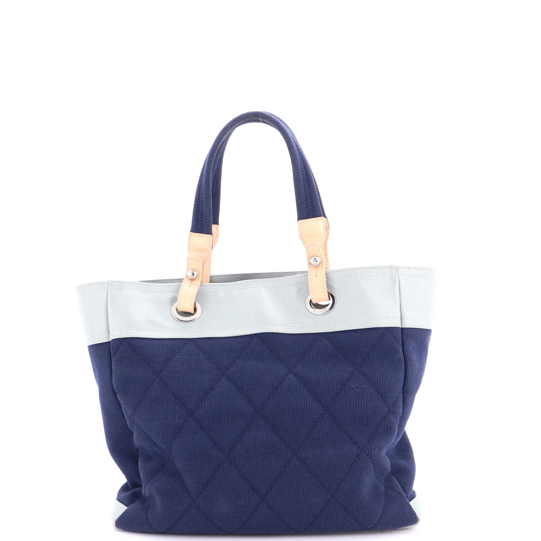 Biarritz Tote Quilted Canvas Large - Image 3