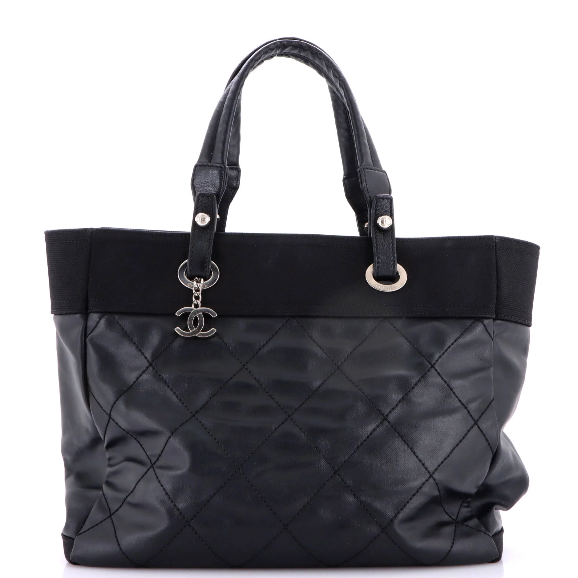 Biarritz Tote Quilted Coated Canvas Large