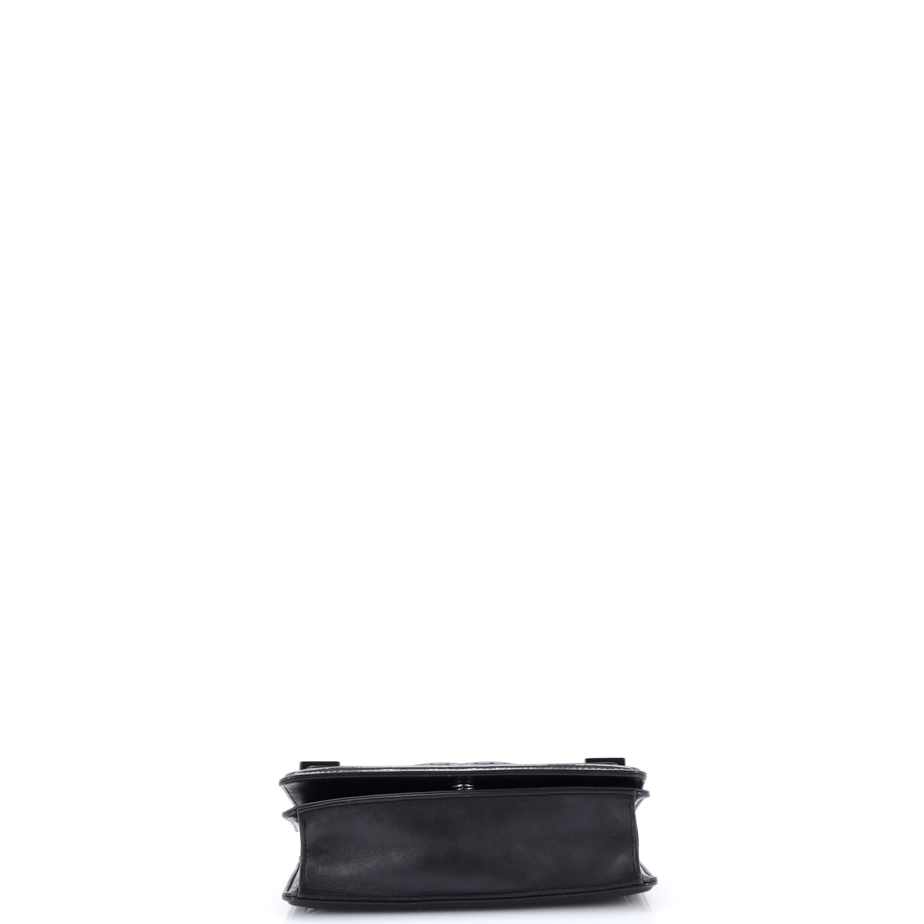Boy Brick Flap Bag Striped Patent and Plexiglass Horizontal - Image 4