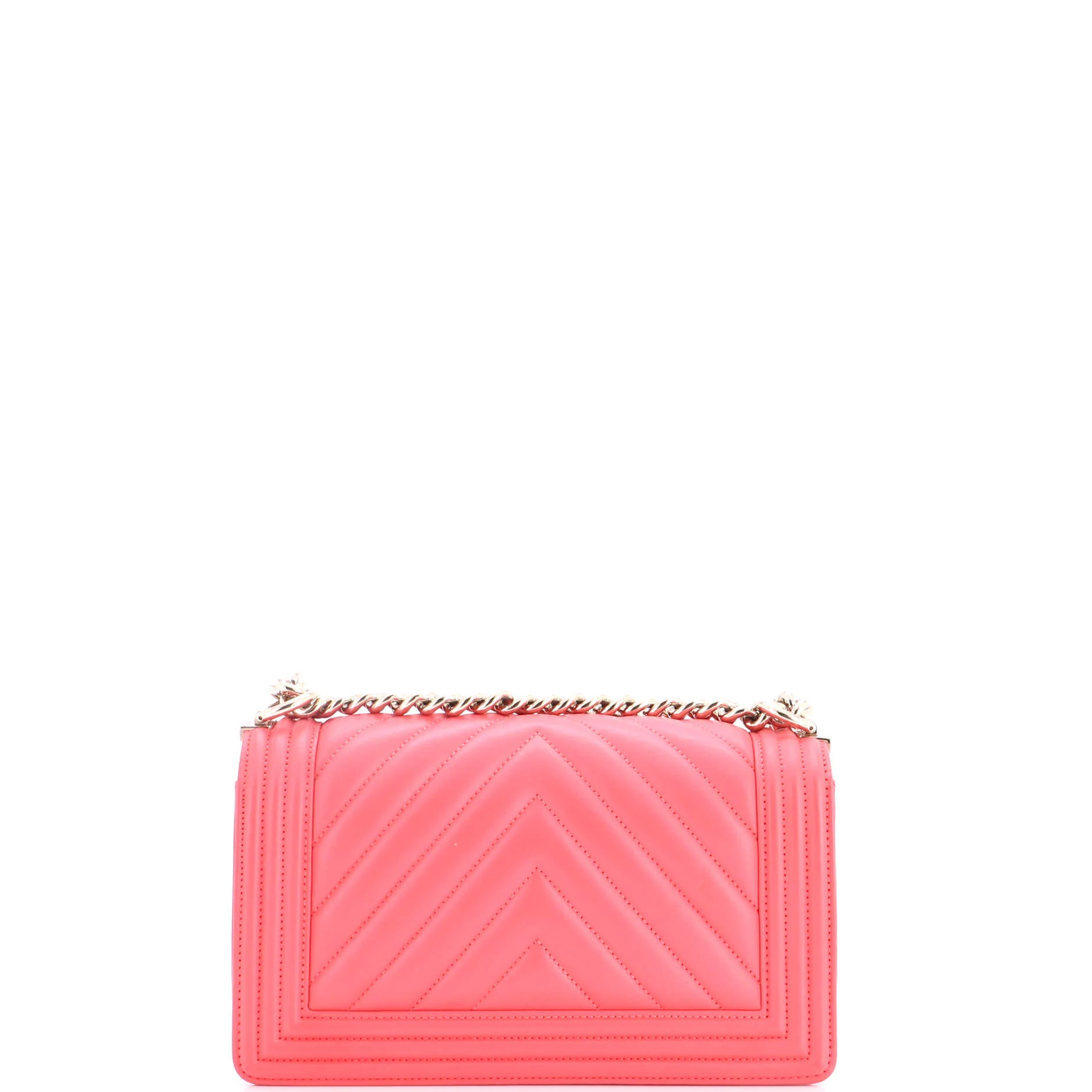 Boy Flap Bag Chevron Calfskin Old Medium - Image 3