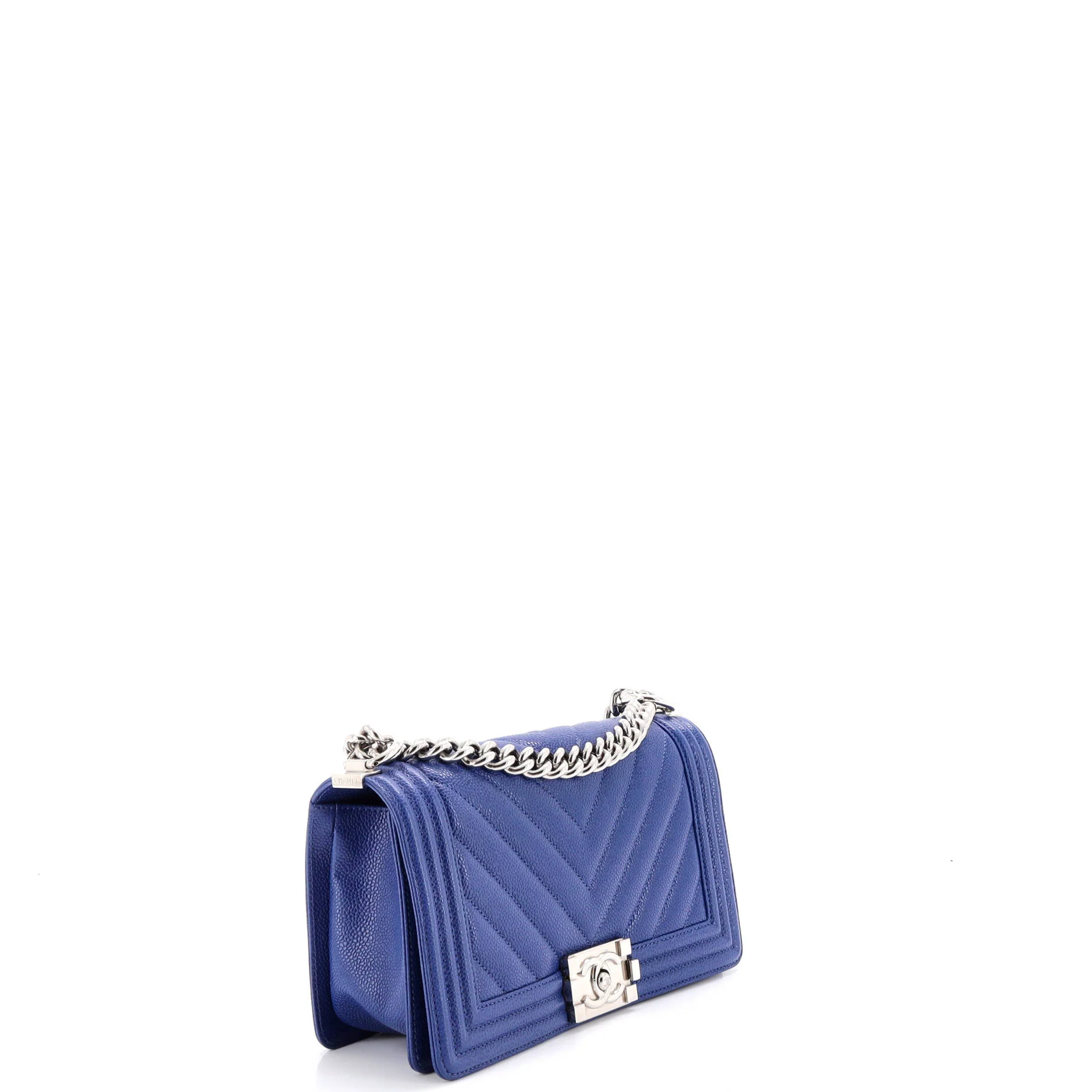 Boy Flap Bag Chevron Caviar Old Medium - Image 3