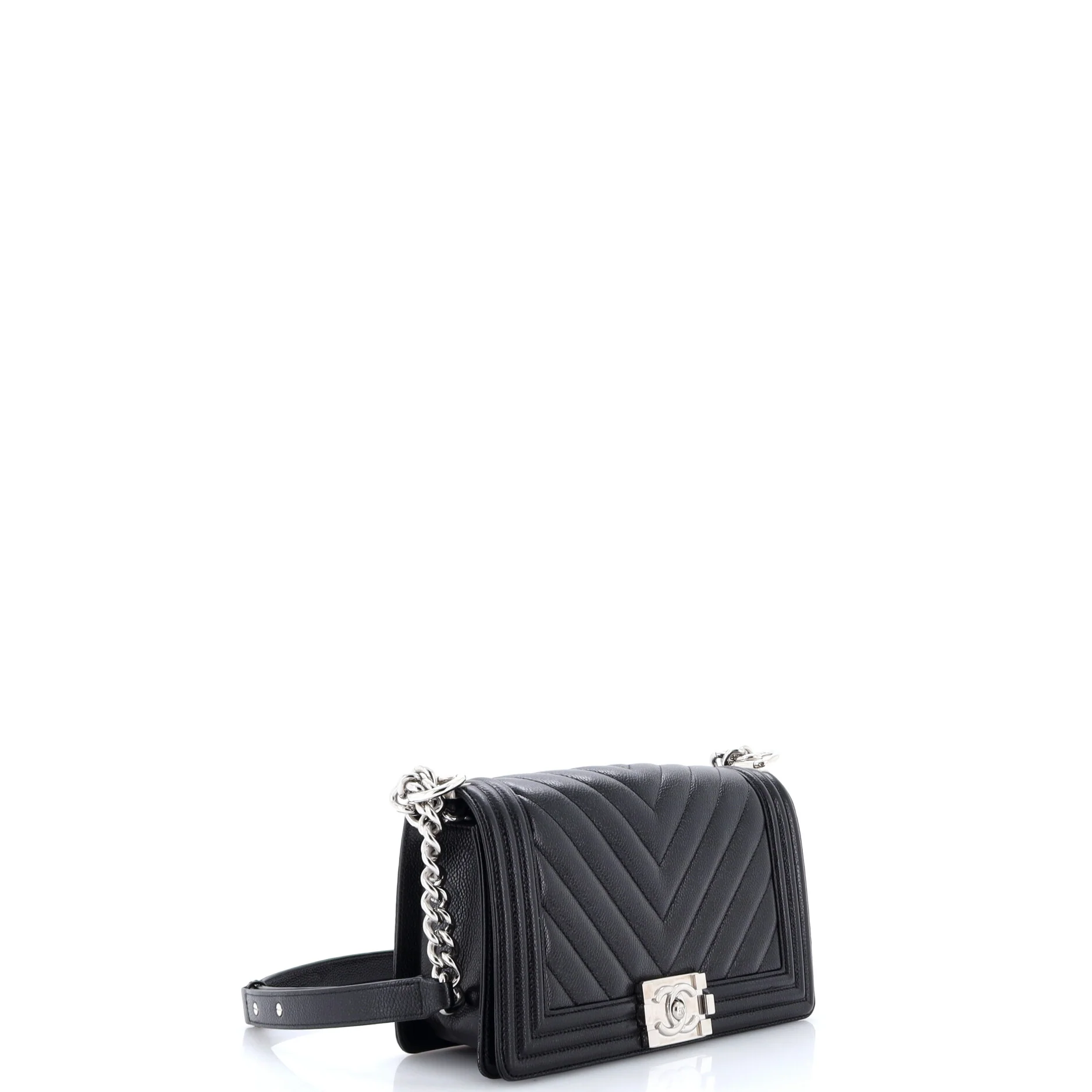 Boy Flap Bag Chevron Caviar Old Medium - Image 2