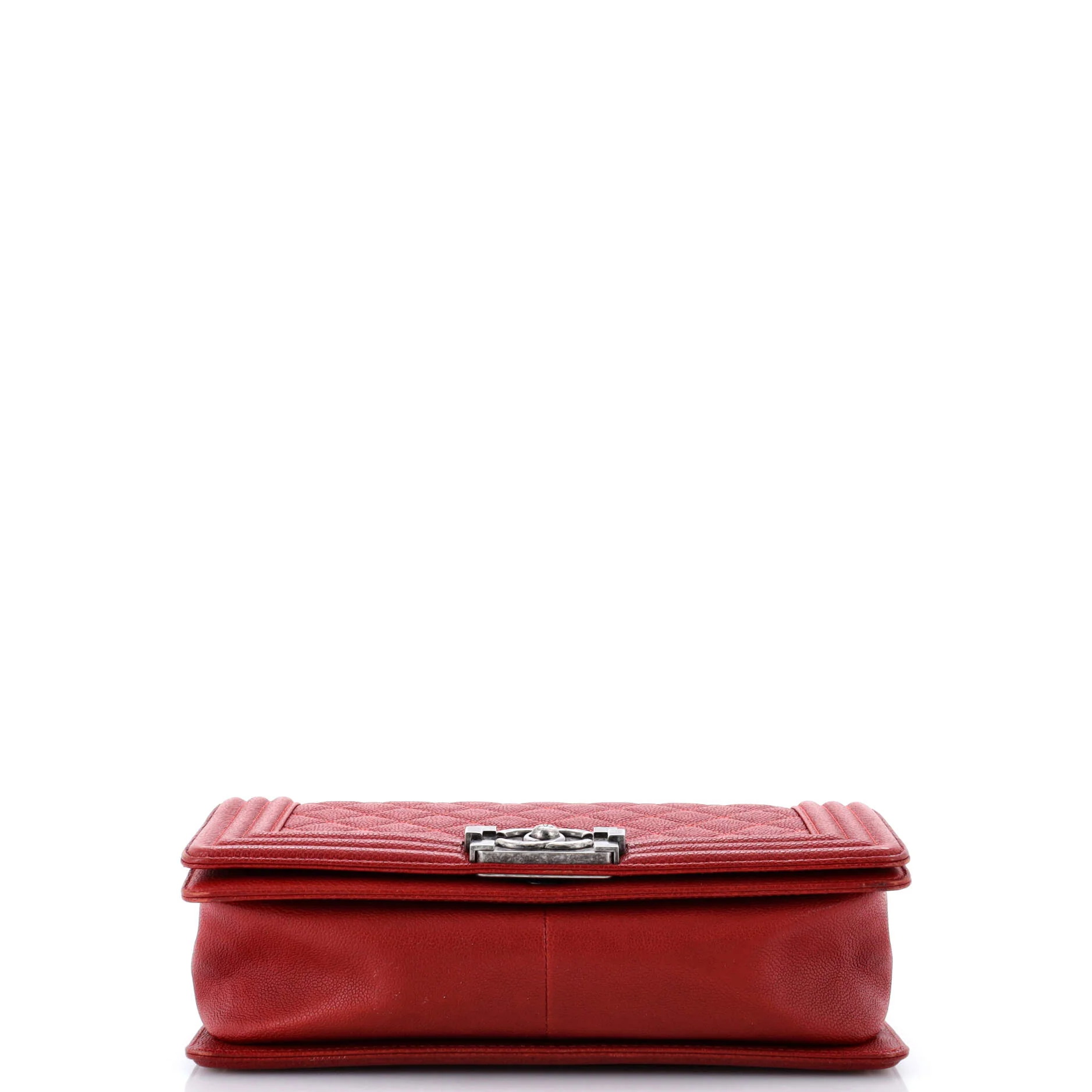 Boy Flap Bag Quilted Caviar Old Medium - Image 4