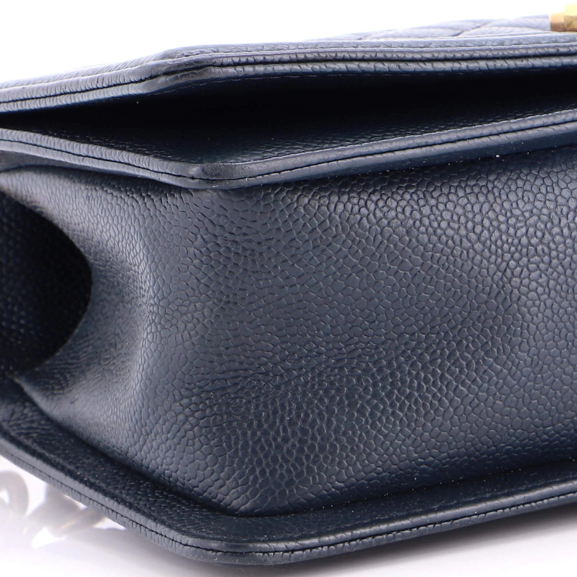Boy Flap Bag Quilted Caviar Old Medium - Image 6