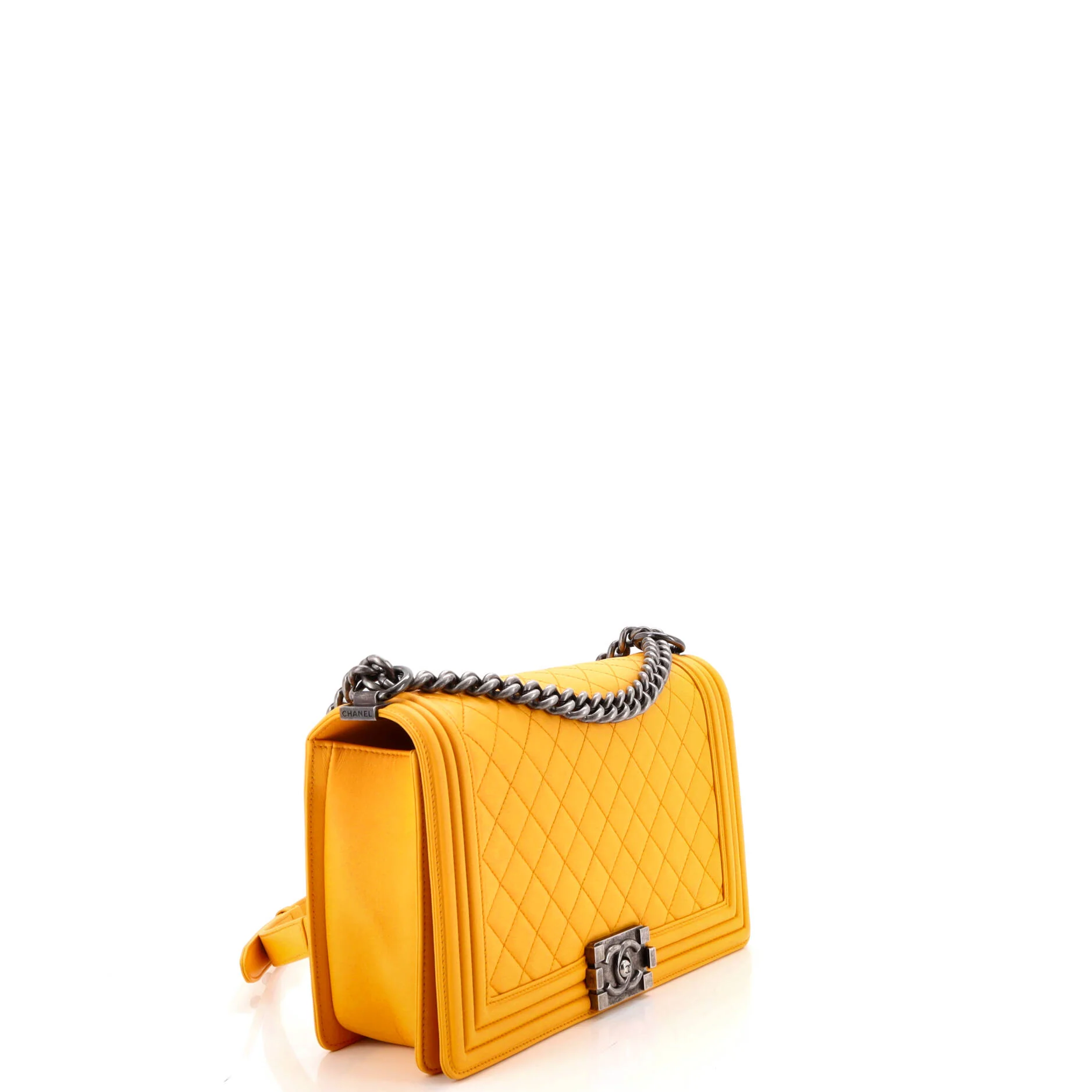 Boy Flap Bag Quilted Lambskin New Medium - Image 3