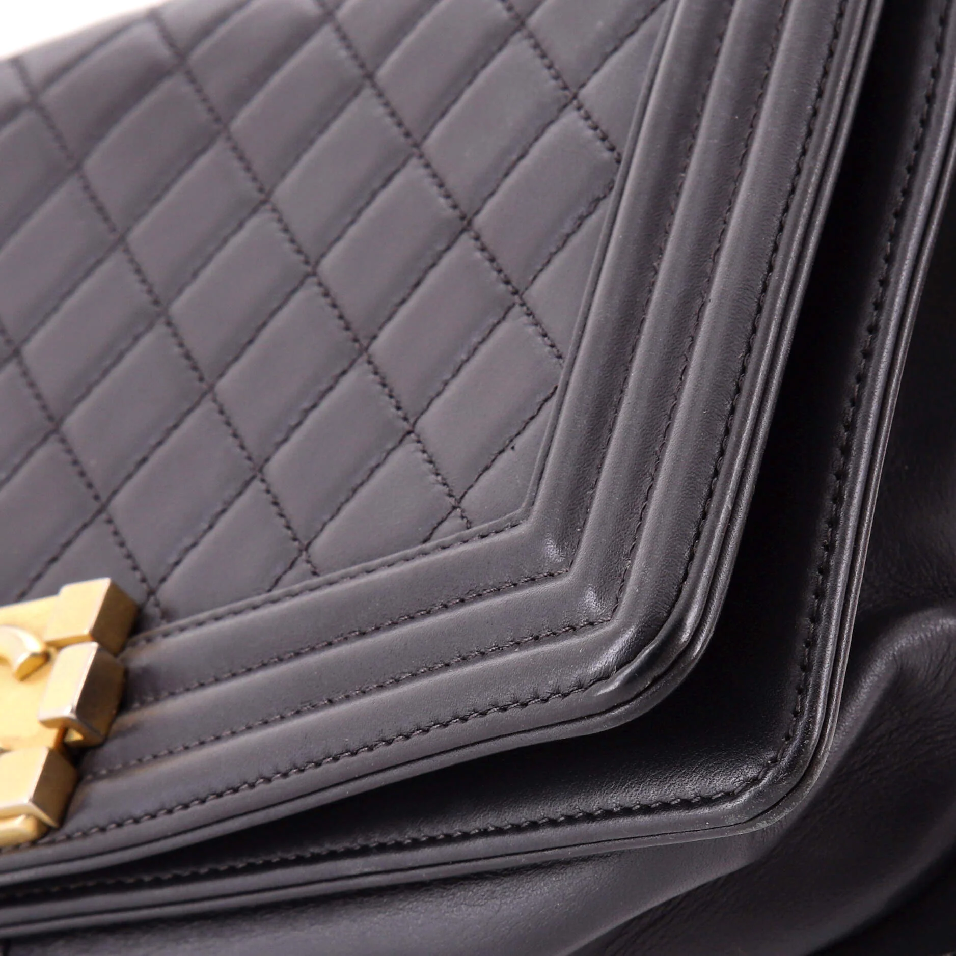 Boy Flap Bag Quilted Lambskin Old Medium - Image 8