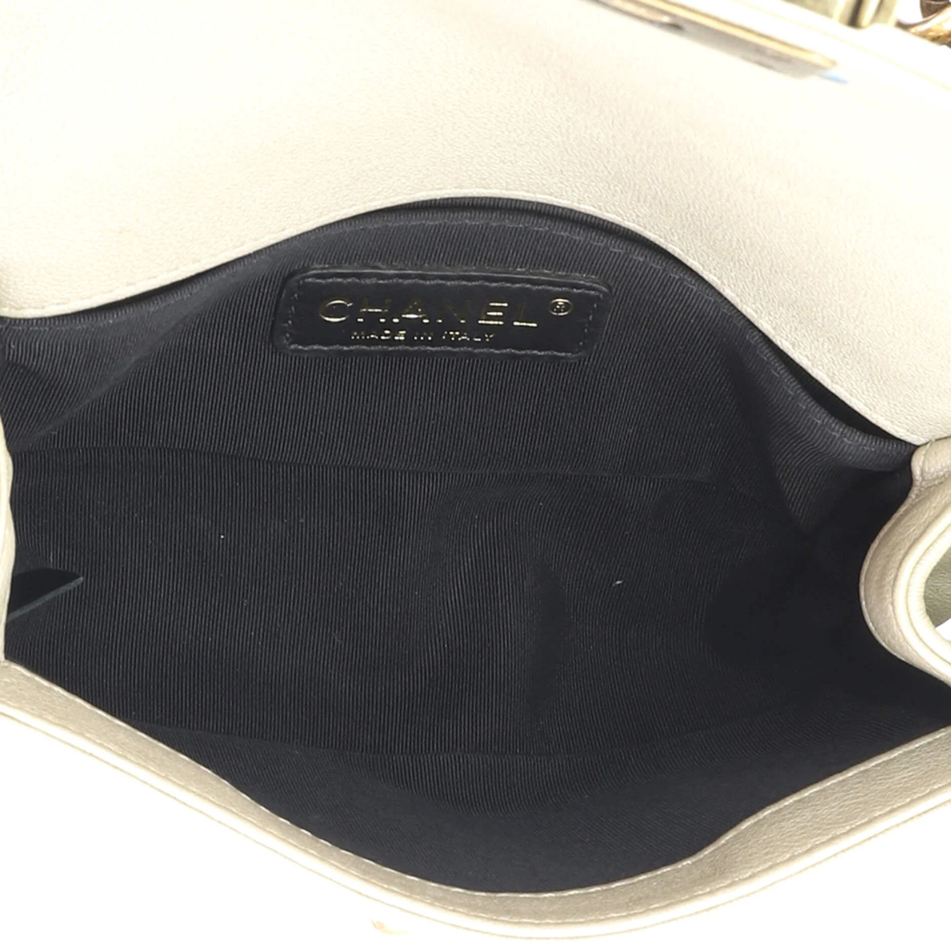 Boy Flap Bag Scaled Lambskin Small - Image 5