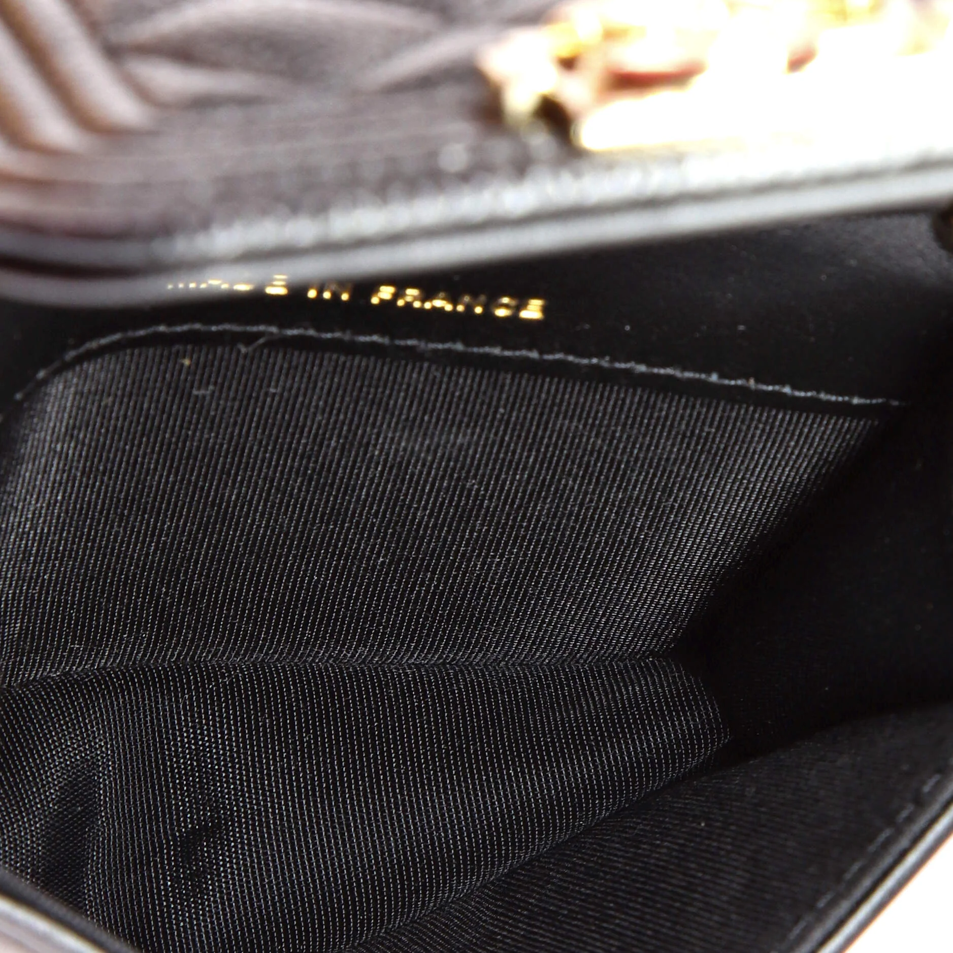 Boy Flap Chain Belt Bag Quilted Caviar - Image 6