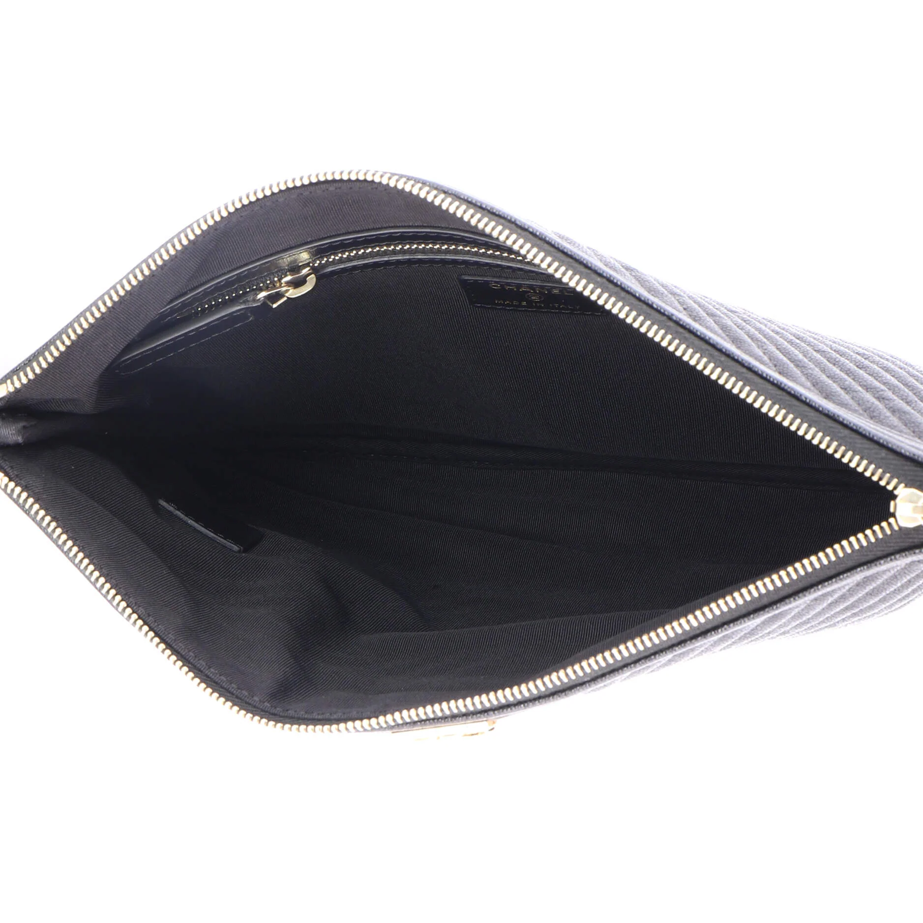Boy O Case Clutch Chevron Caviar Medium - Image 6
