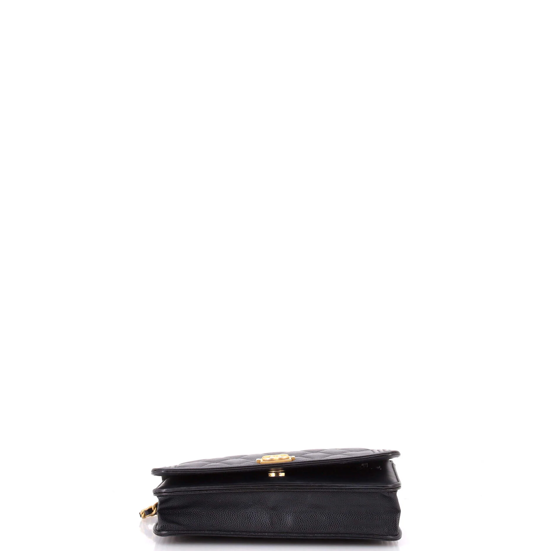 Boy Wallet on Chain Quilted Caviar - Image 4