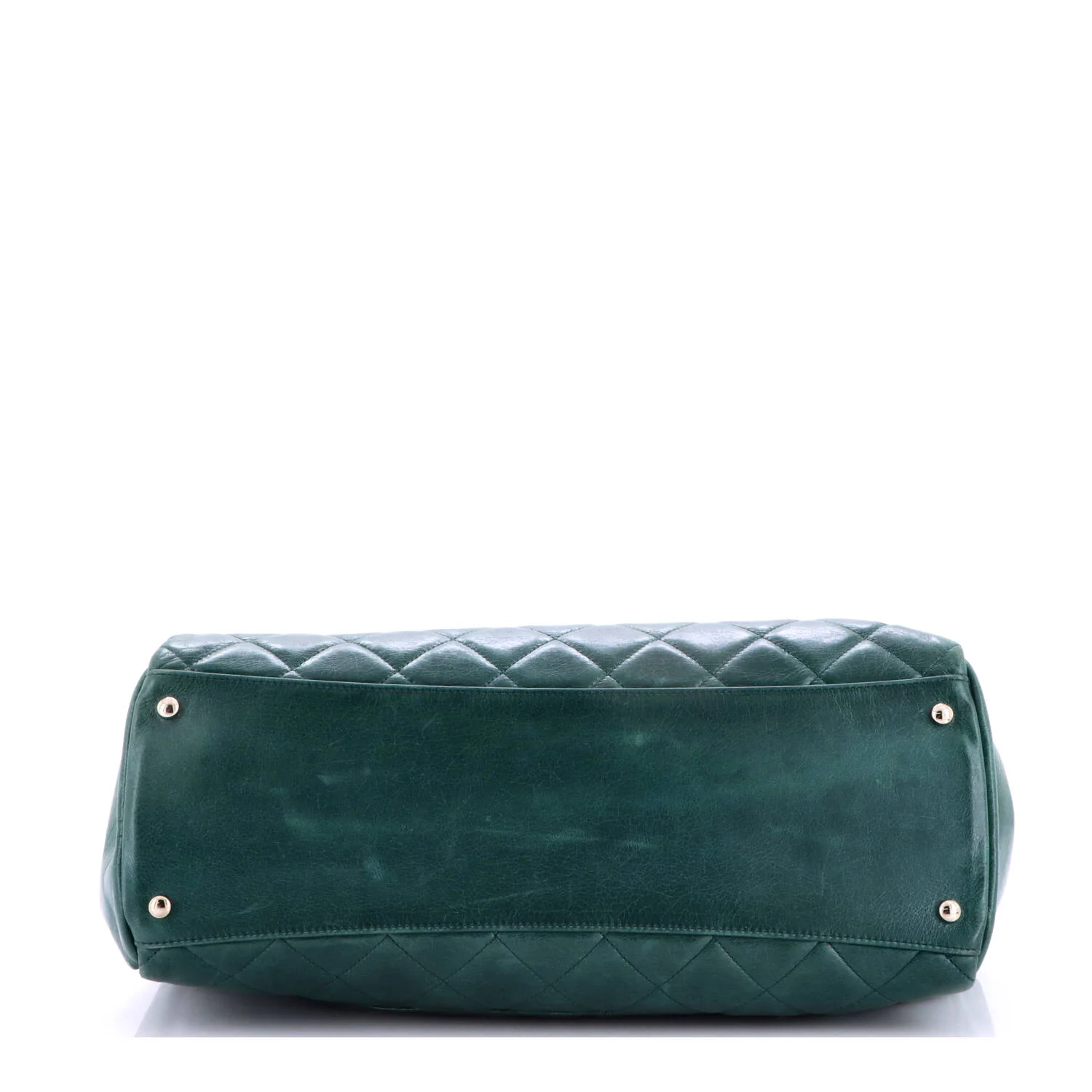 CC Delivery Tote Quilted Glazed Calfskin Large - Image 4