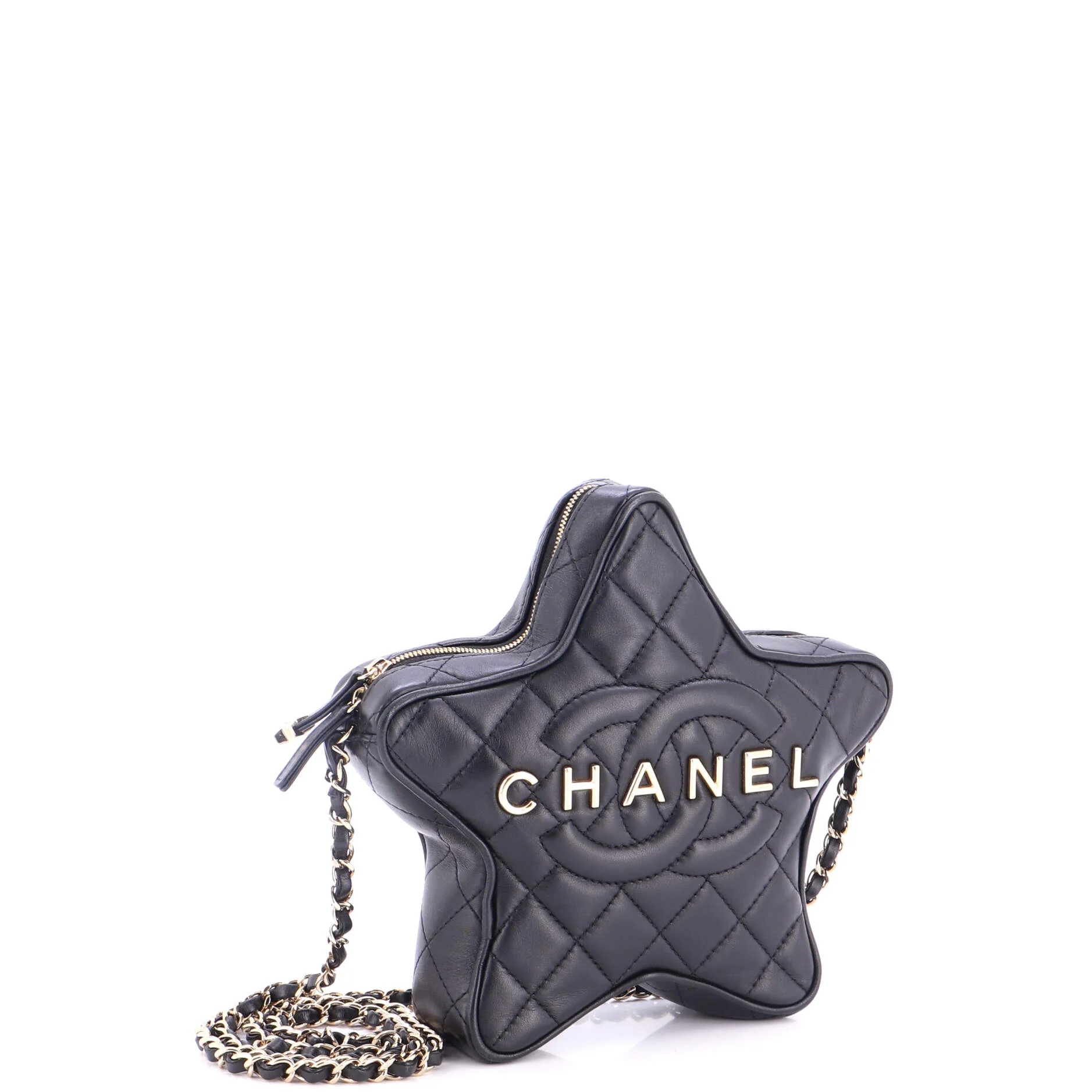CC Walk of Fame Star Bag Quilted Lambskin - Image 2
