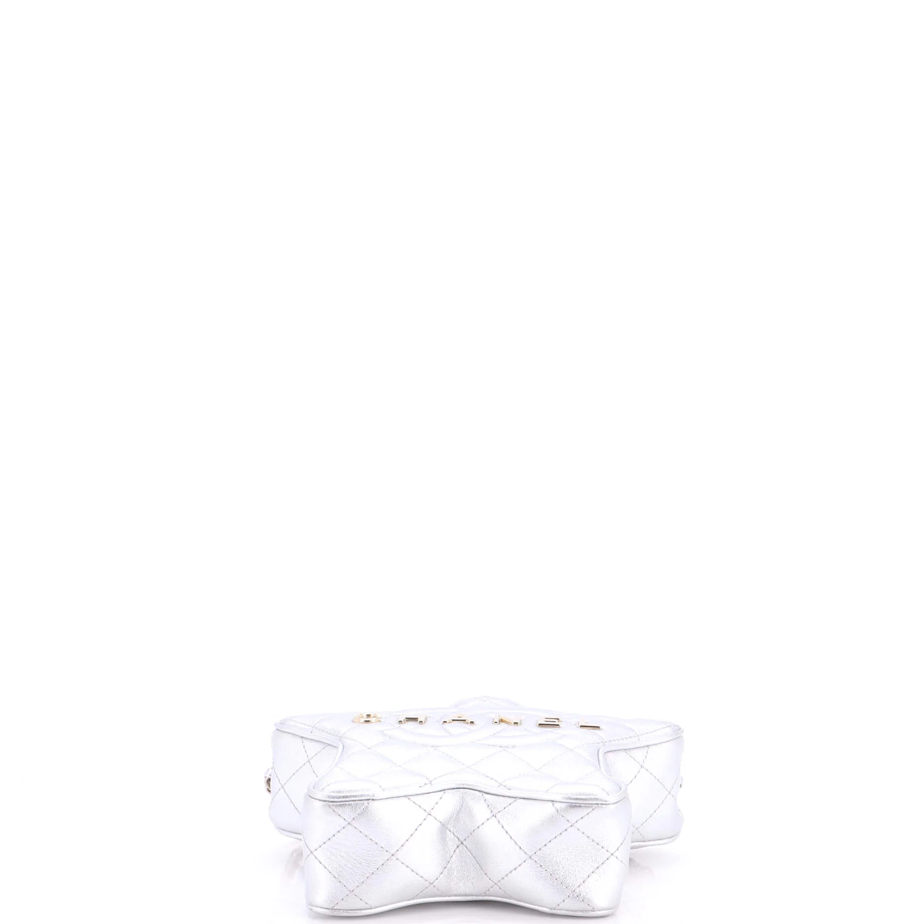 CC Walk of Fame Star Bag Quilted Metallic Lambskin - Image 4