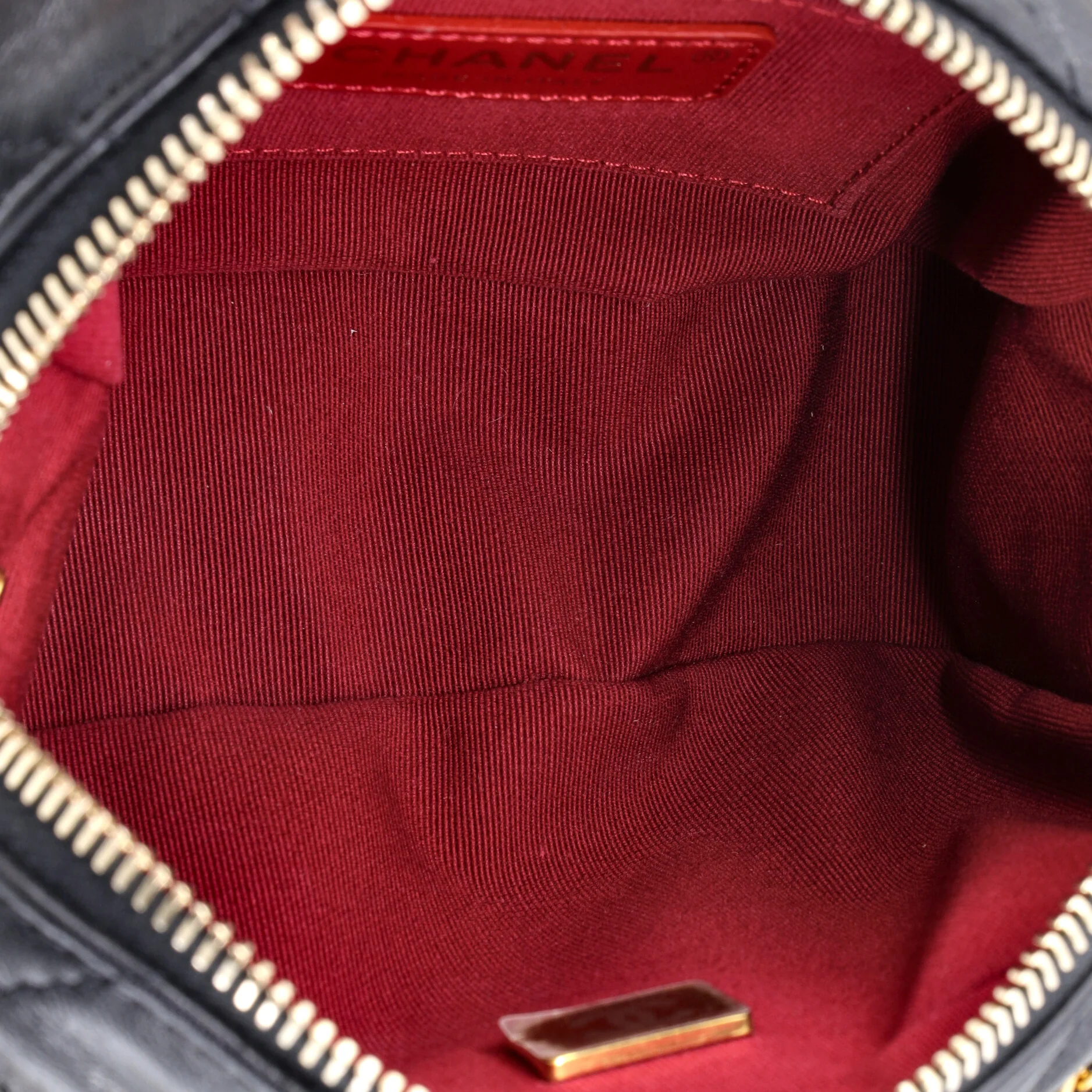 Chain Around CC Camera Case Quilted Lambskin Mini - Image 5