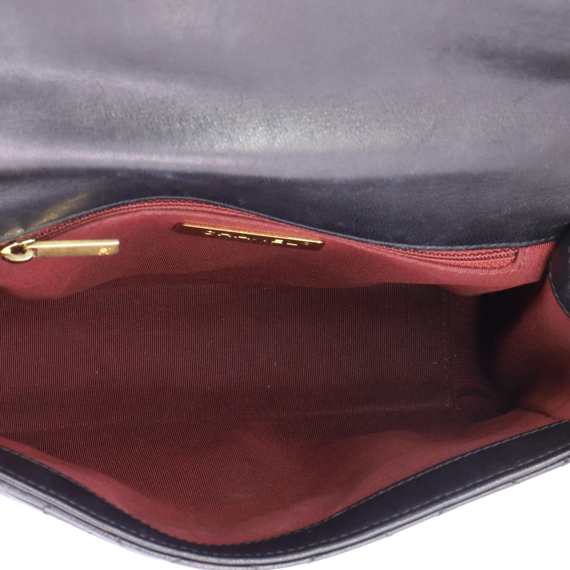 Chain Infinity Top Handle Bag Quilted Lambskin Small - Image 6