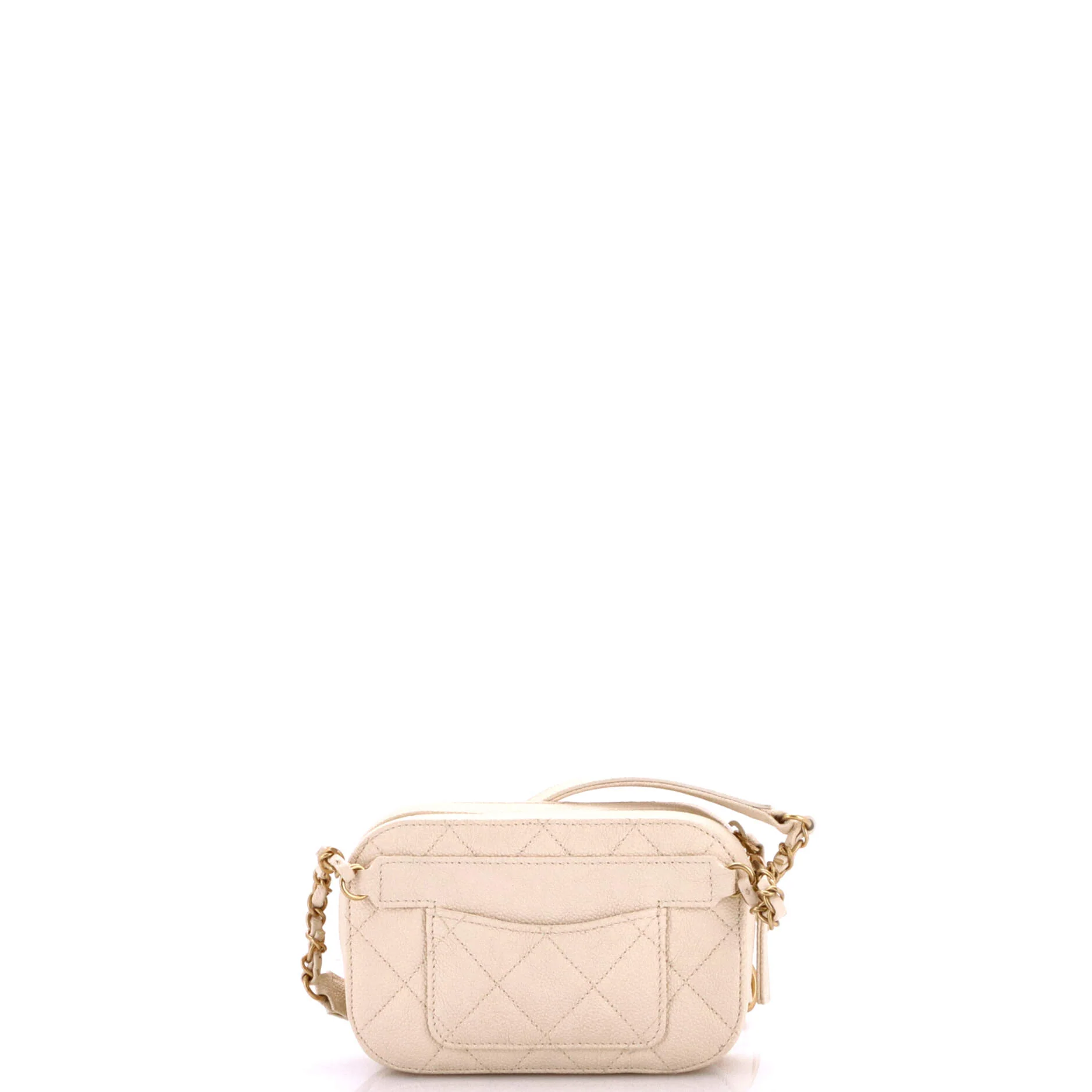 Zip Around Belt Bag Quilted Caviar - Image 4