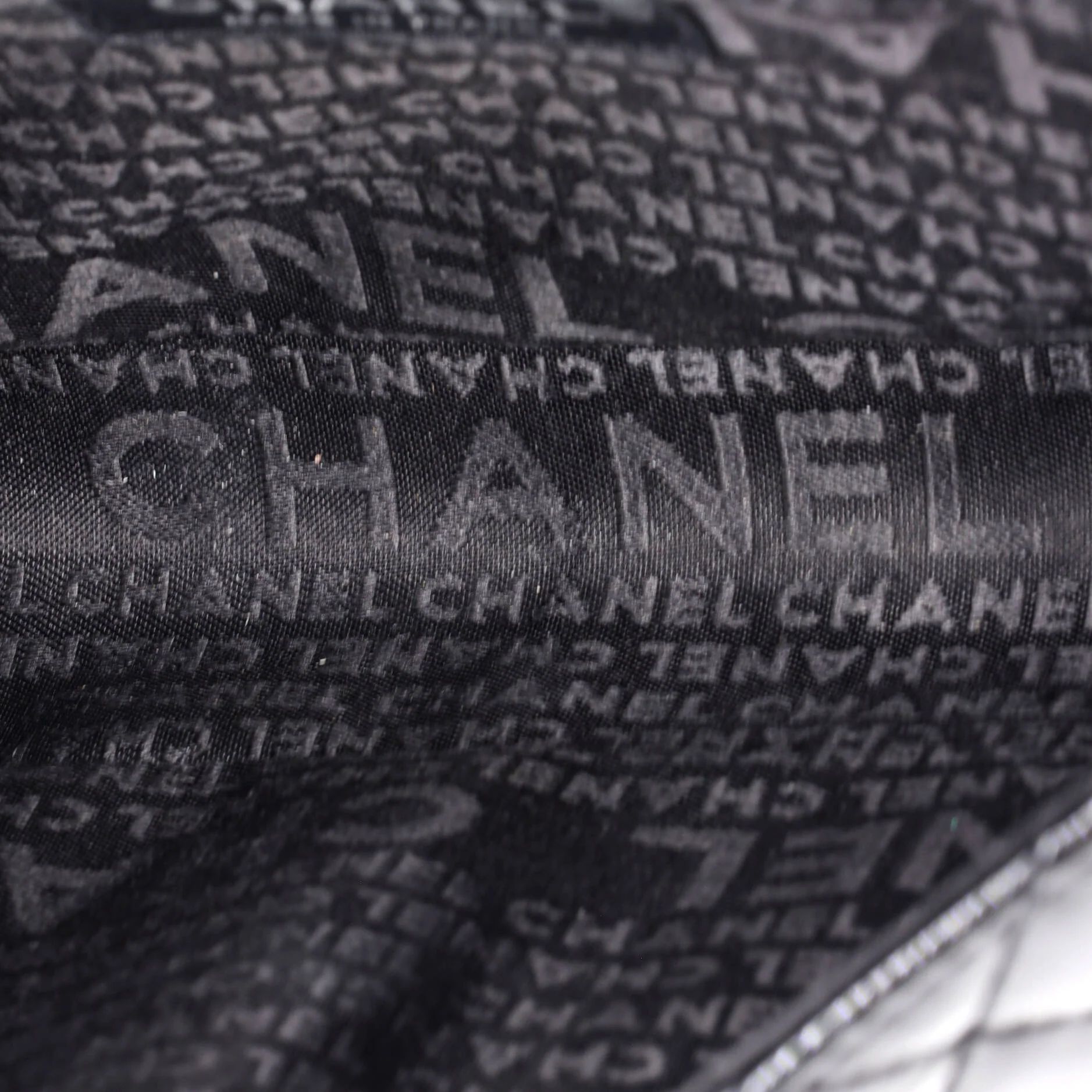 Chain Through Flap Bag Quilted Patent Medium - Image 5