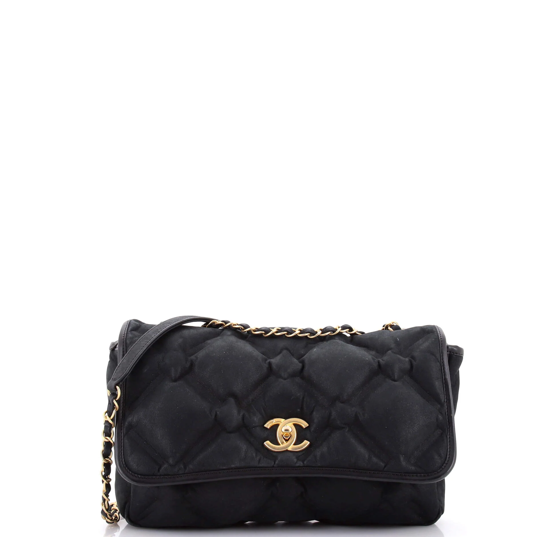 Chesterfield Flap Bag Quilted Calfskin Medium