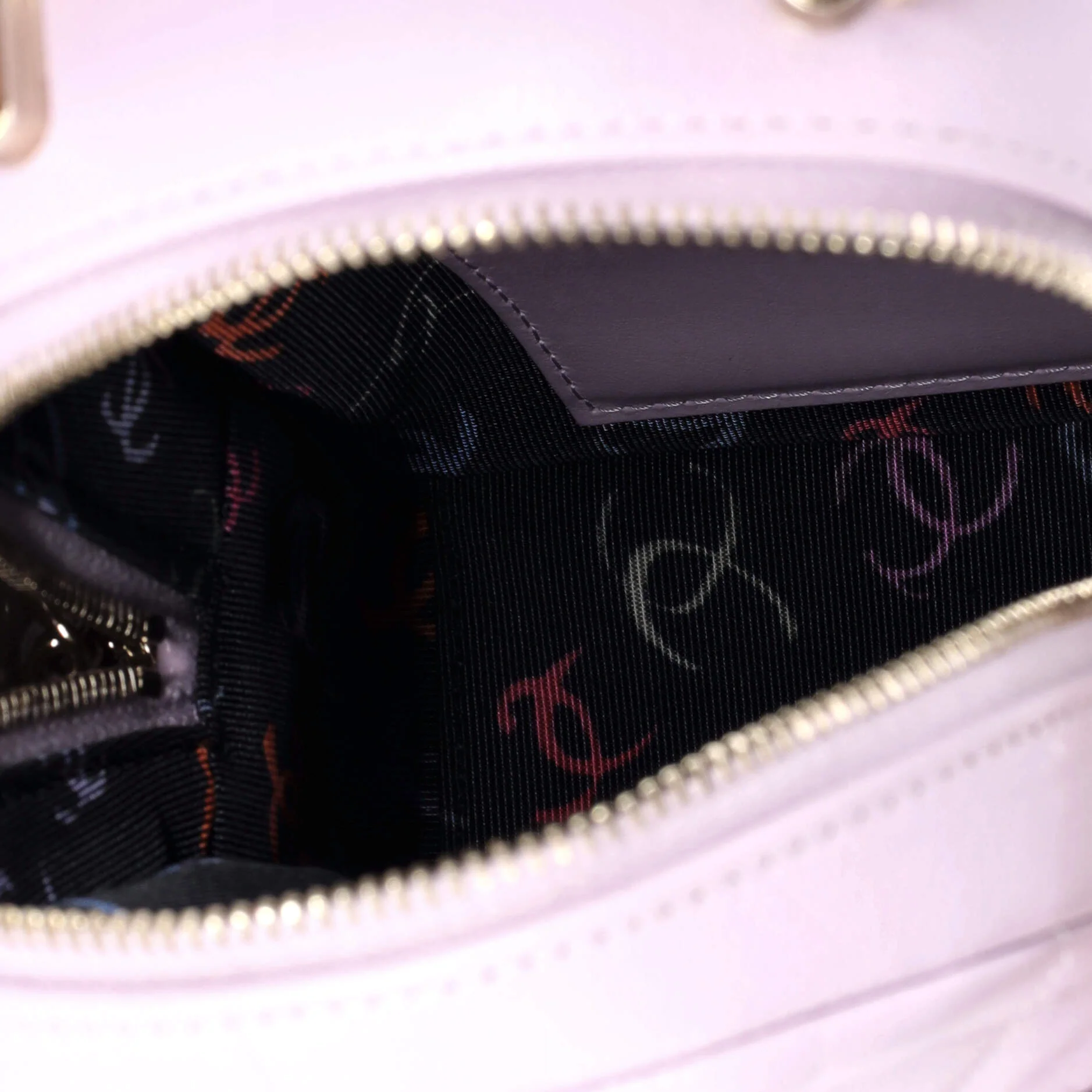 Classic CC Chain Pocket Backpack Quilted Caviar Mini - Image 5
