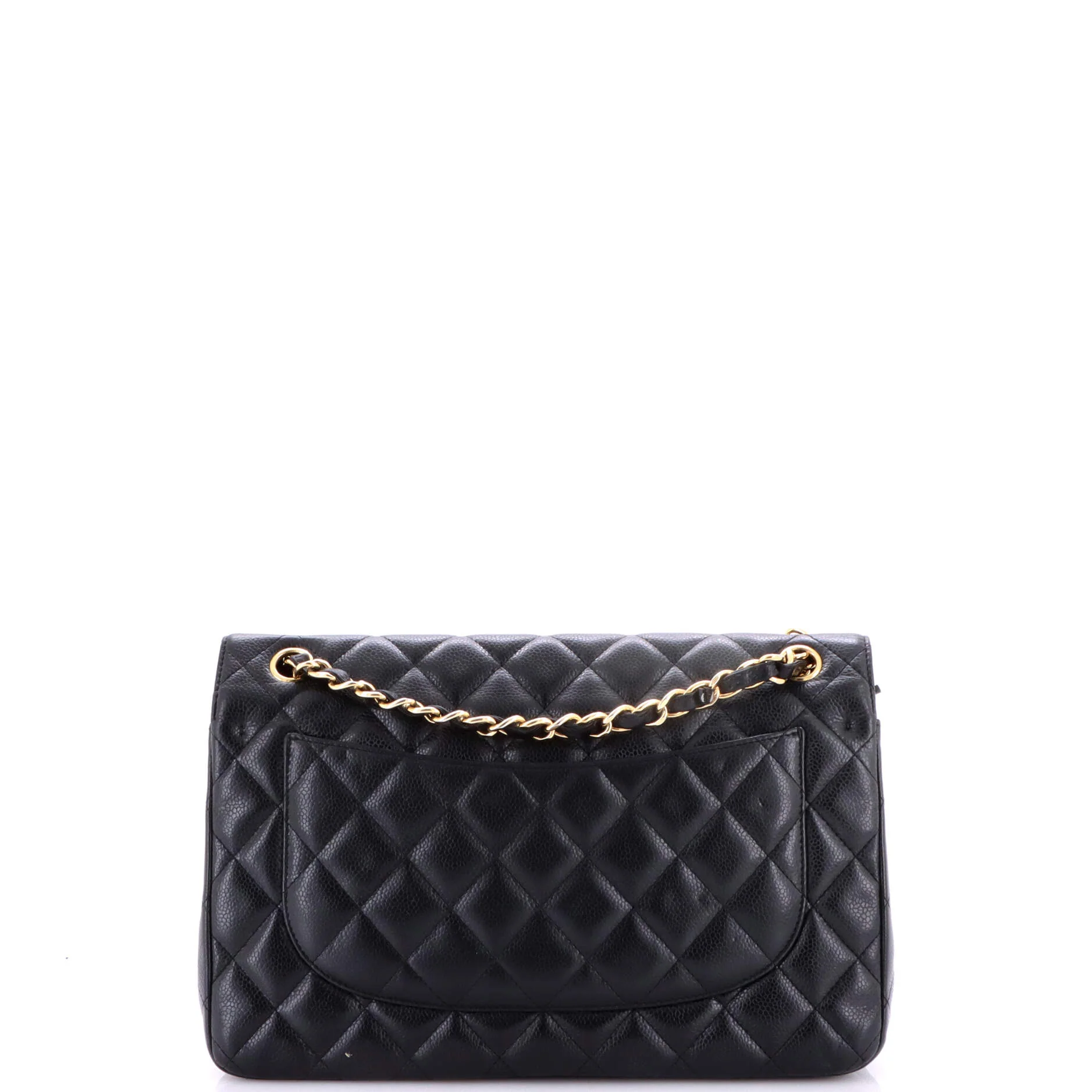 Classic Double Flap Bag Quilted Caviar Jumbo - Image 3