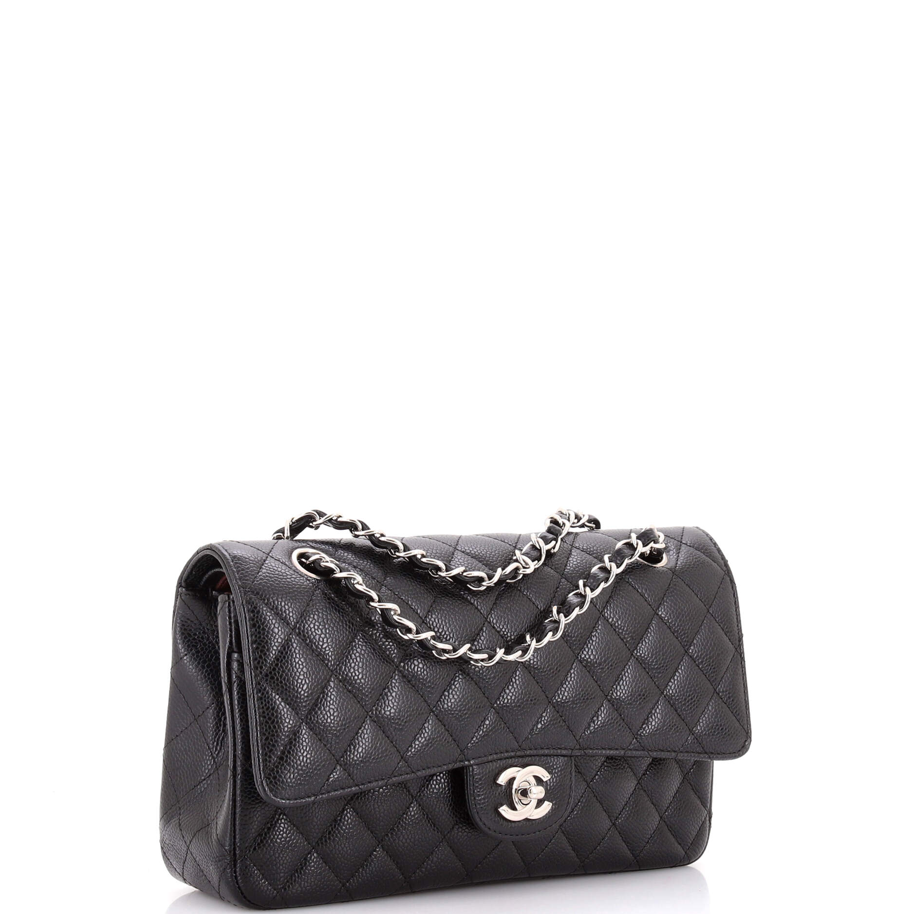 Classic Double Flap Bag Quilted Caviar Medium - Image 2