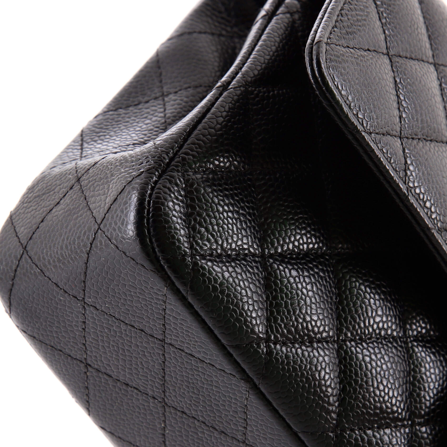 Classic Double Flap Bag Quilted Caviar Medium - Image 6
