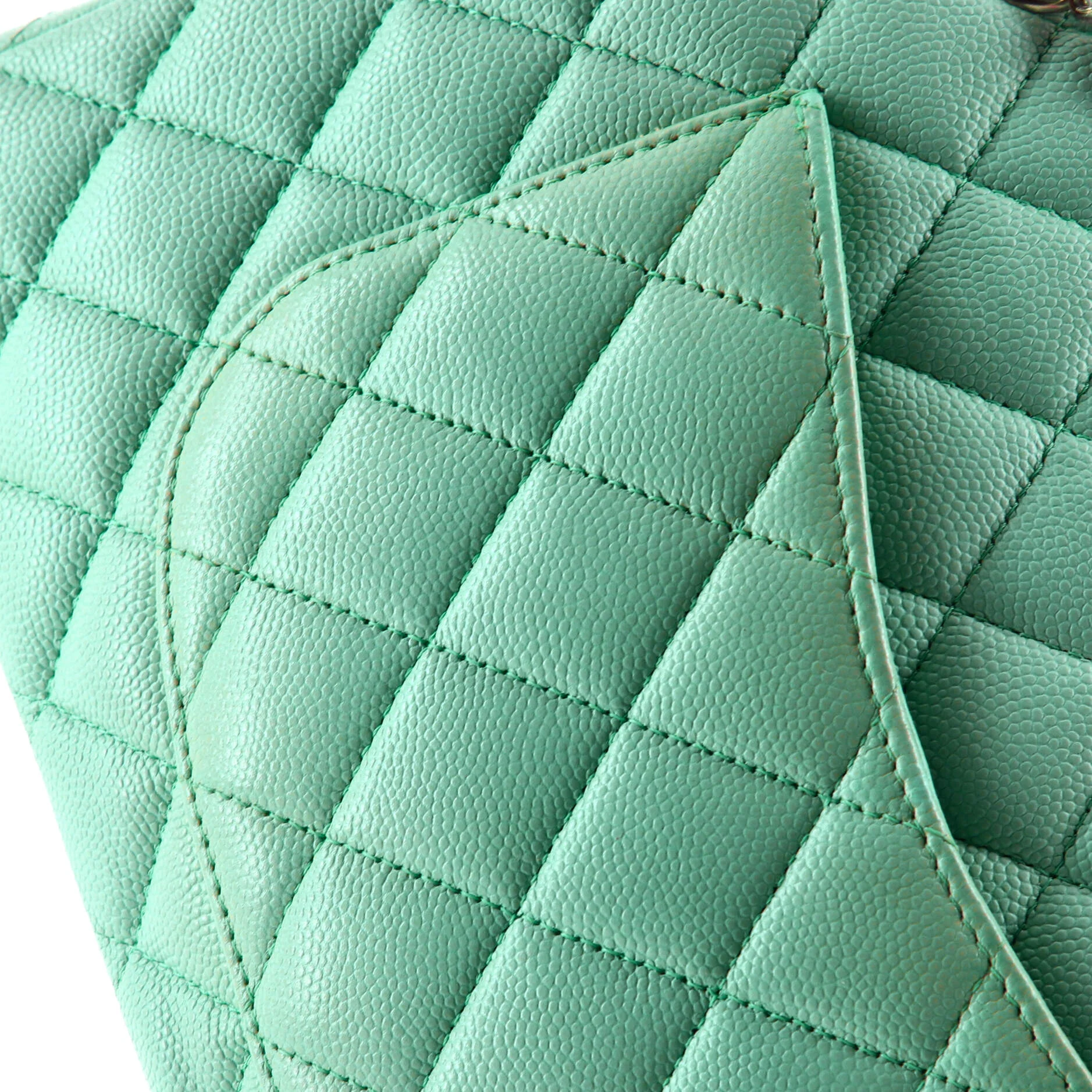 Classic Double Flap Bag Quilted Caviar Medium - Image 8