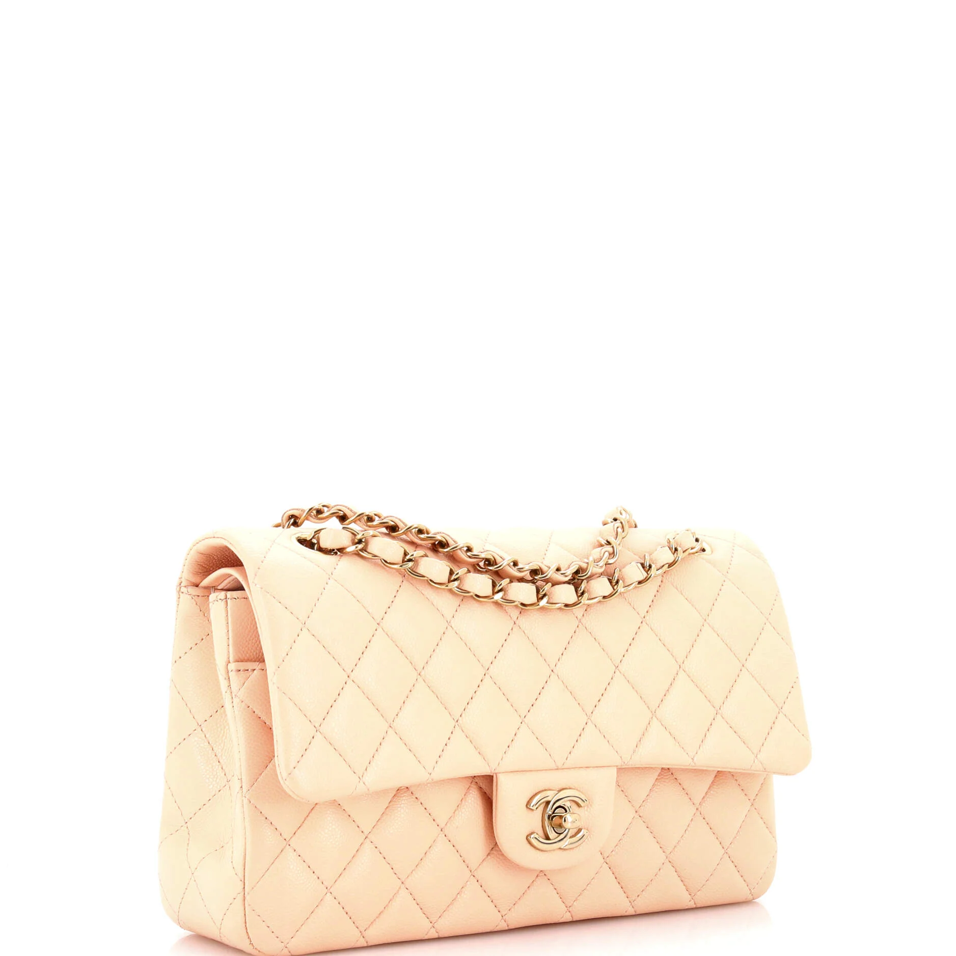 Classic Double Flap Bag Quilted Caviar Medium - Image 4