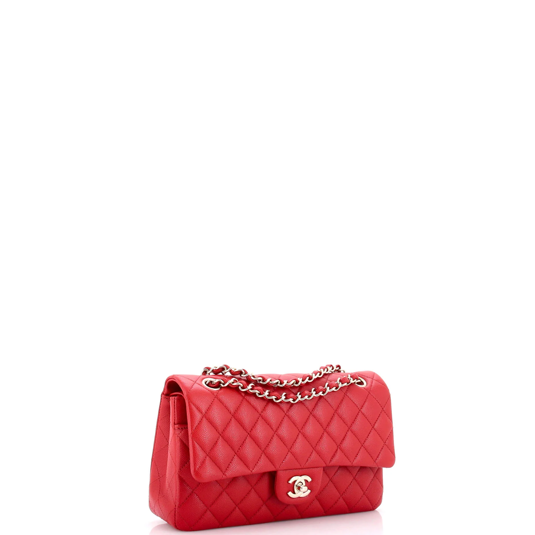 Classic Double Flap Bag Quilted Caviar Medium - Image 2
