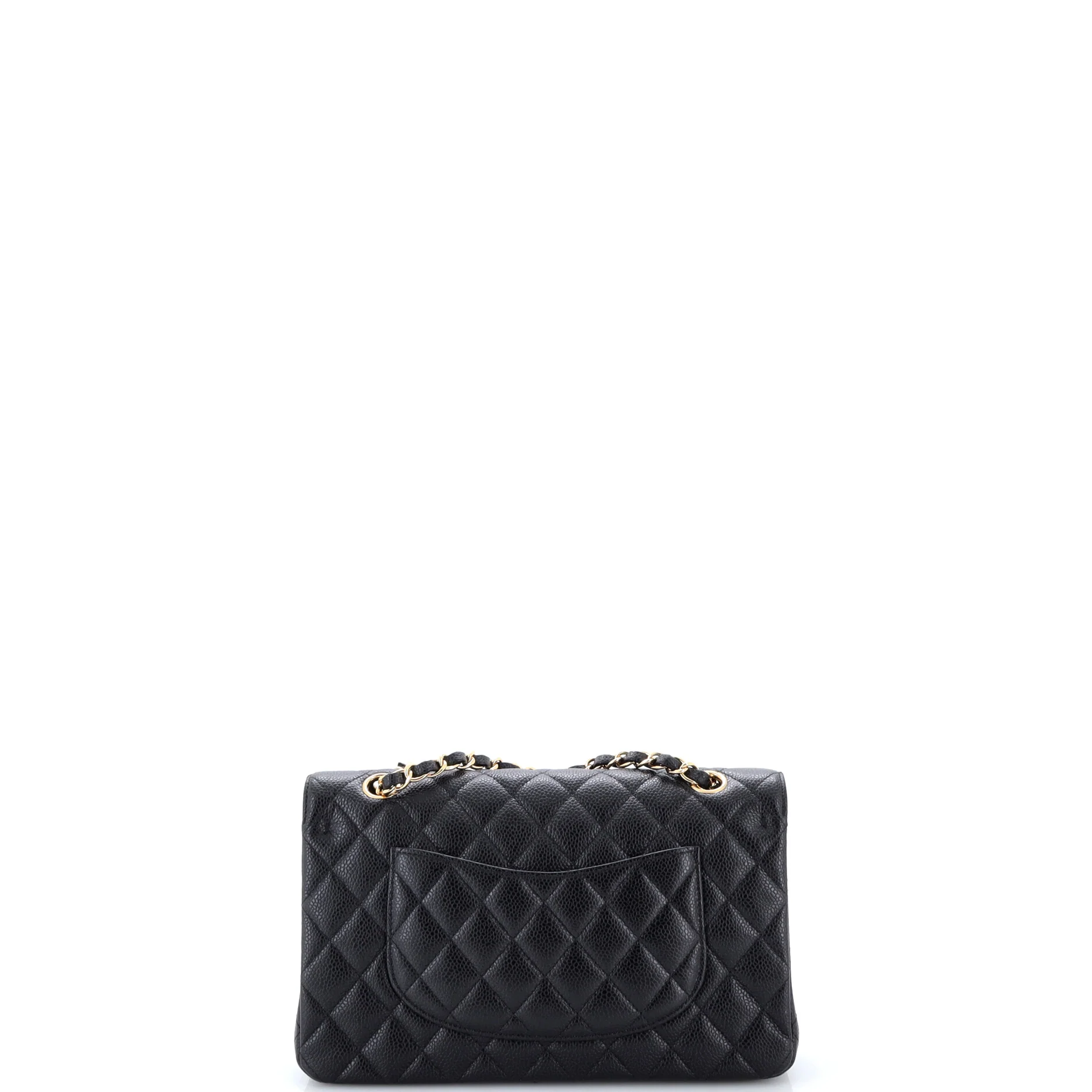 Classic Double Flap Bag Quilted Caviar Medium - Image 3