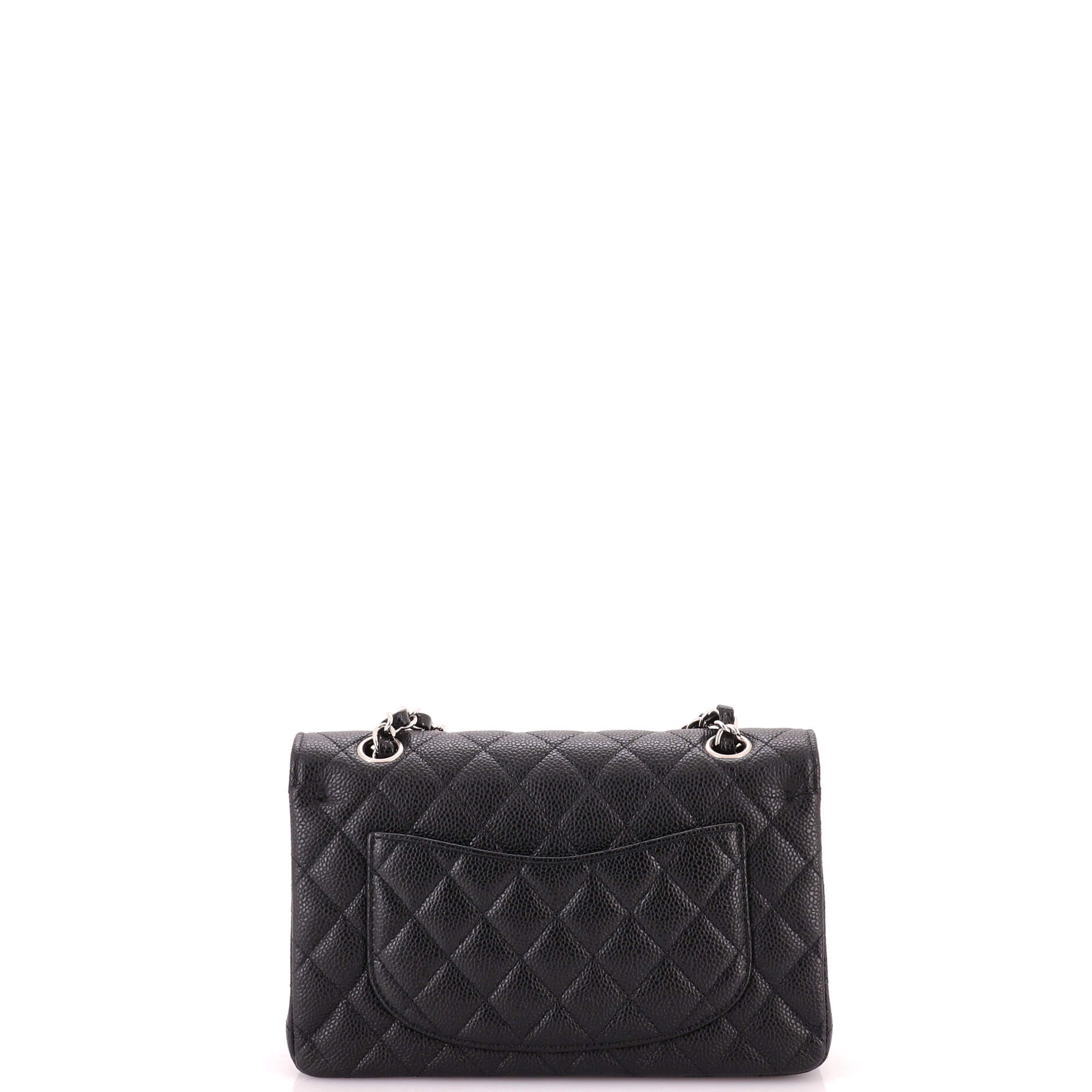 Classic Double Flap Bag Quilted Caviar Small - Image 3