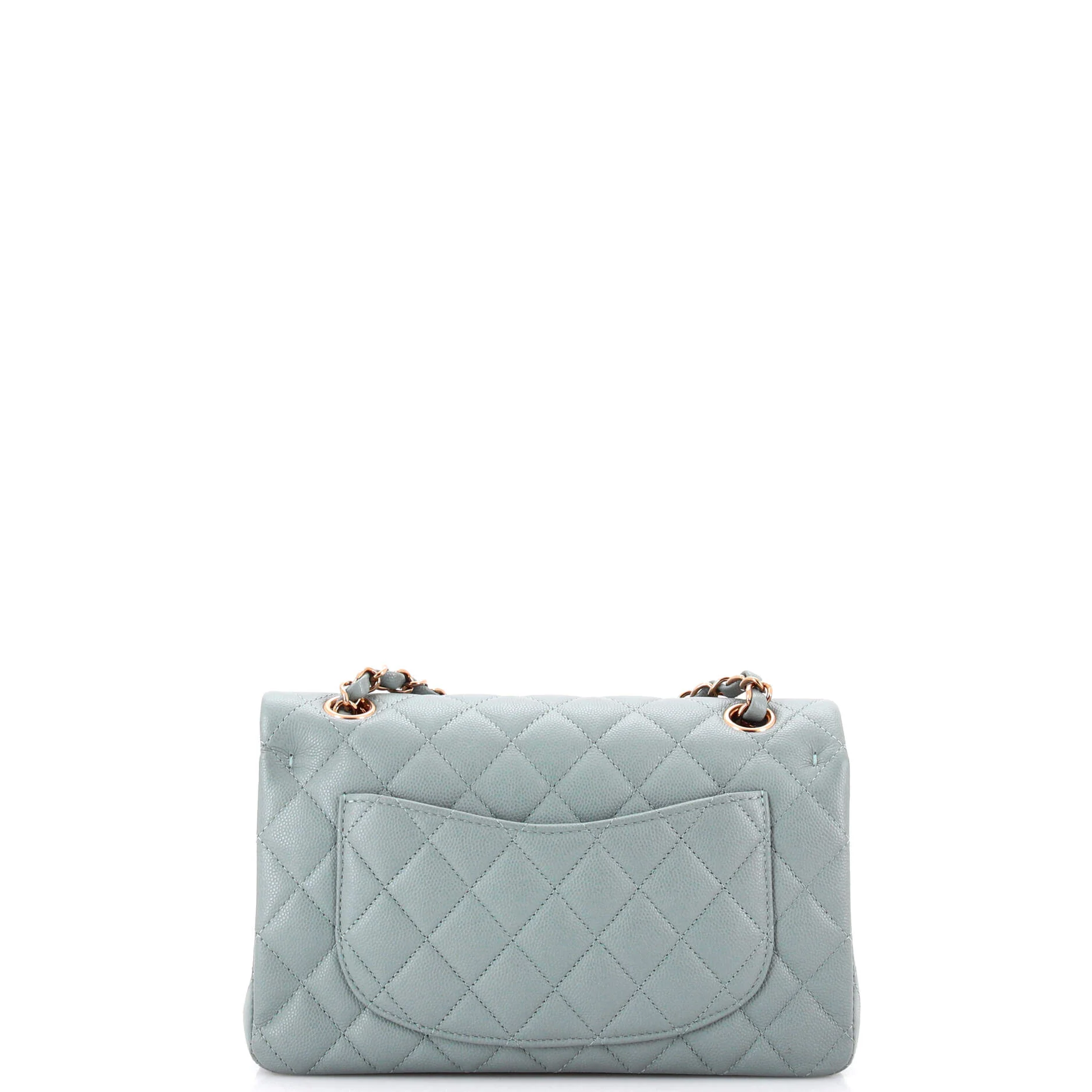Classic Double Flap Bag Quilted Caviar Small - Image 3