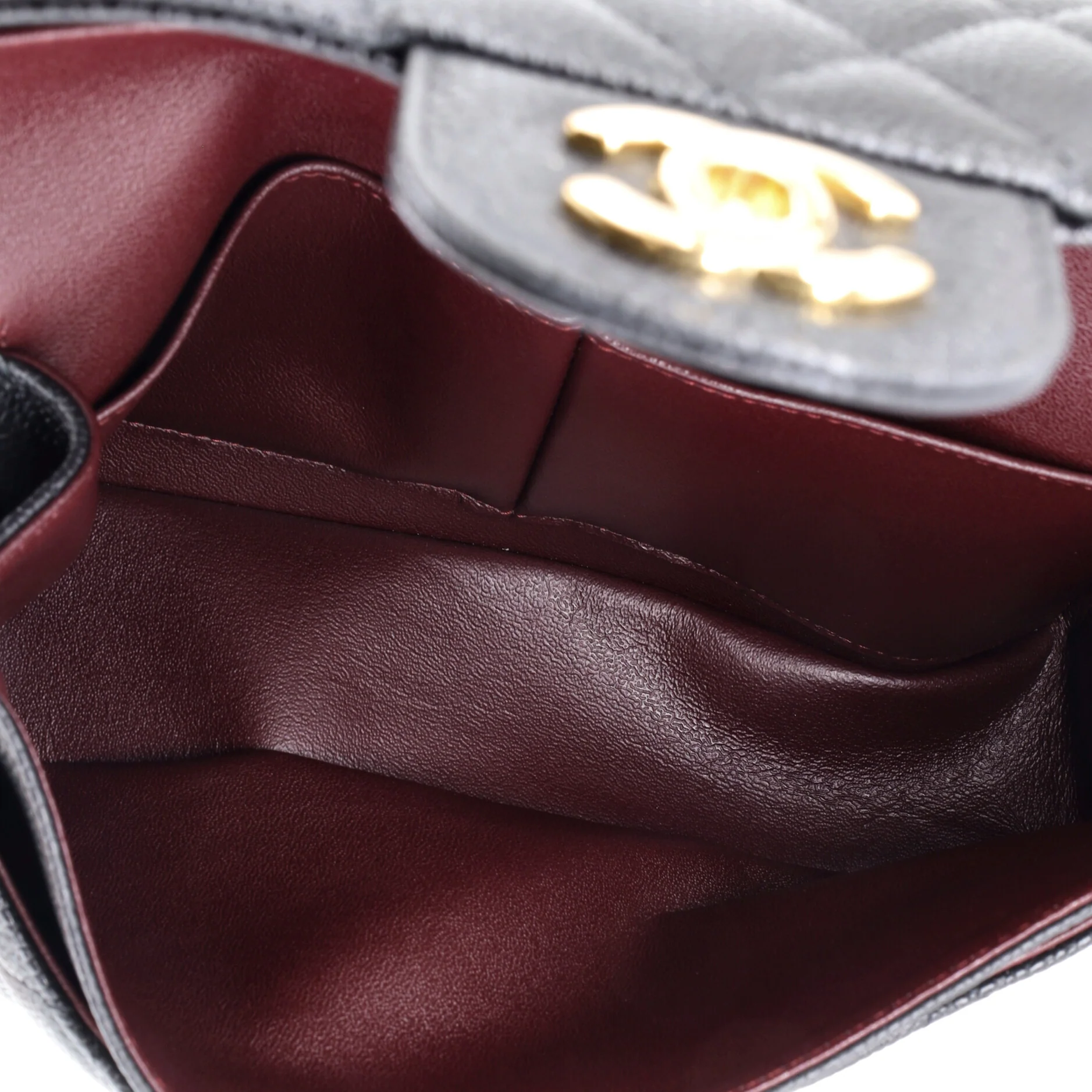 Classic Double Flap Bag Quilted Caviar Small - Image 5