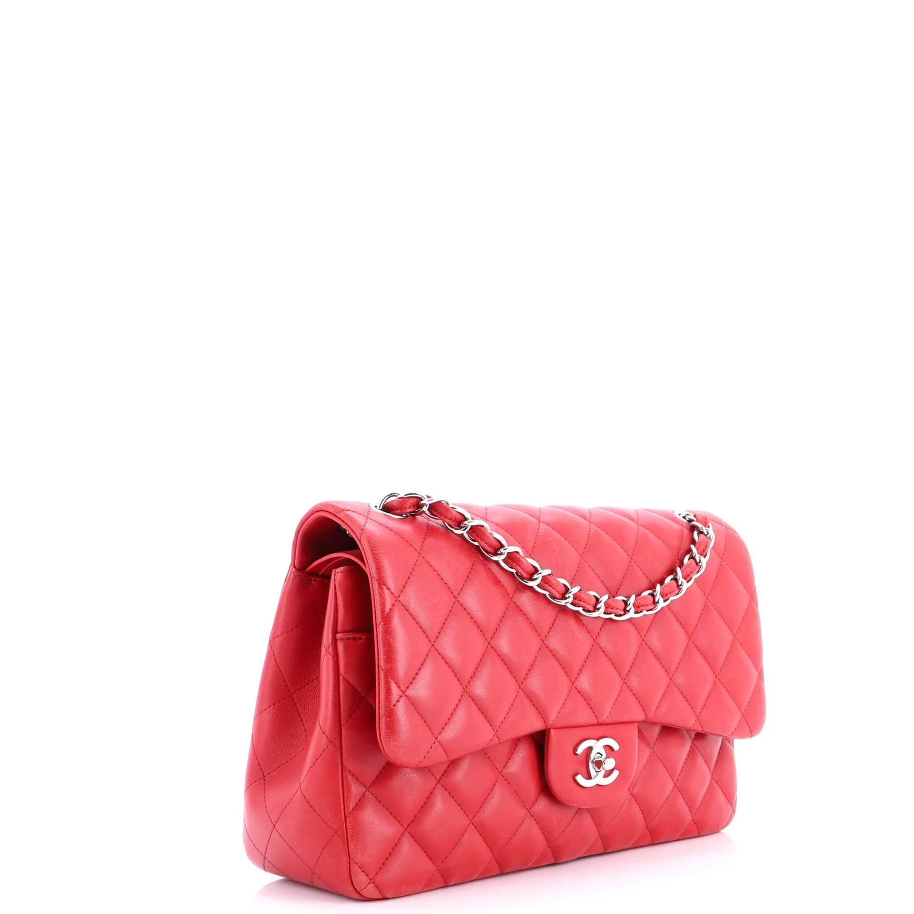 Classic Double Flap Bag Quilted Lambskin Jumbo - Image 2