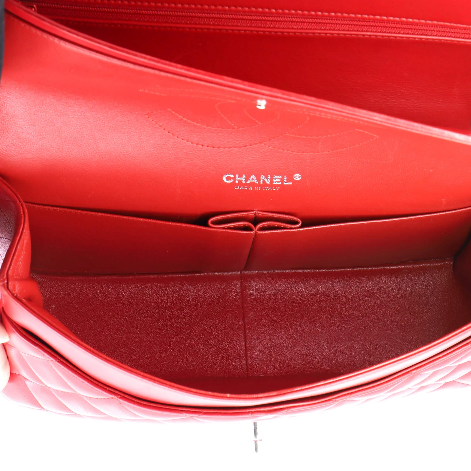 Classic Double Flap Bag Quilted Lambskin Jumbo - Image 5