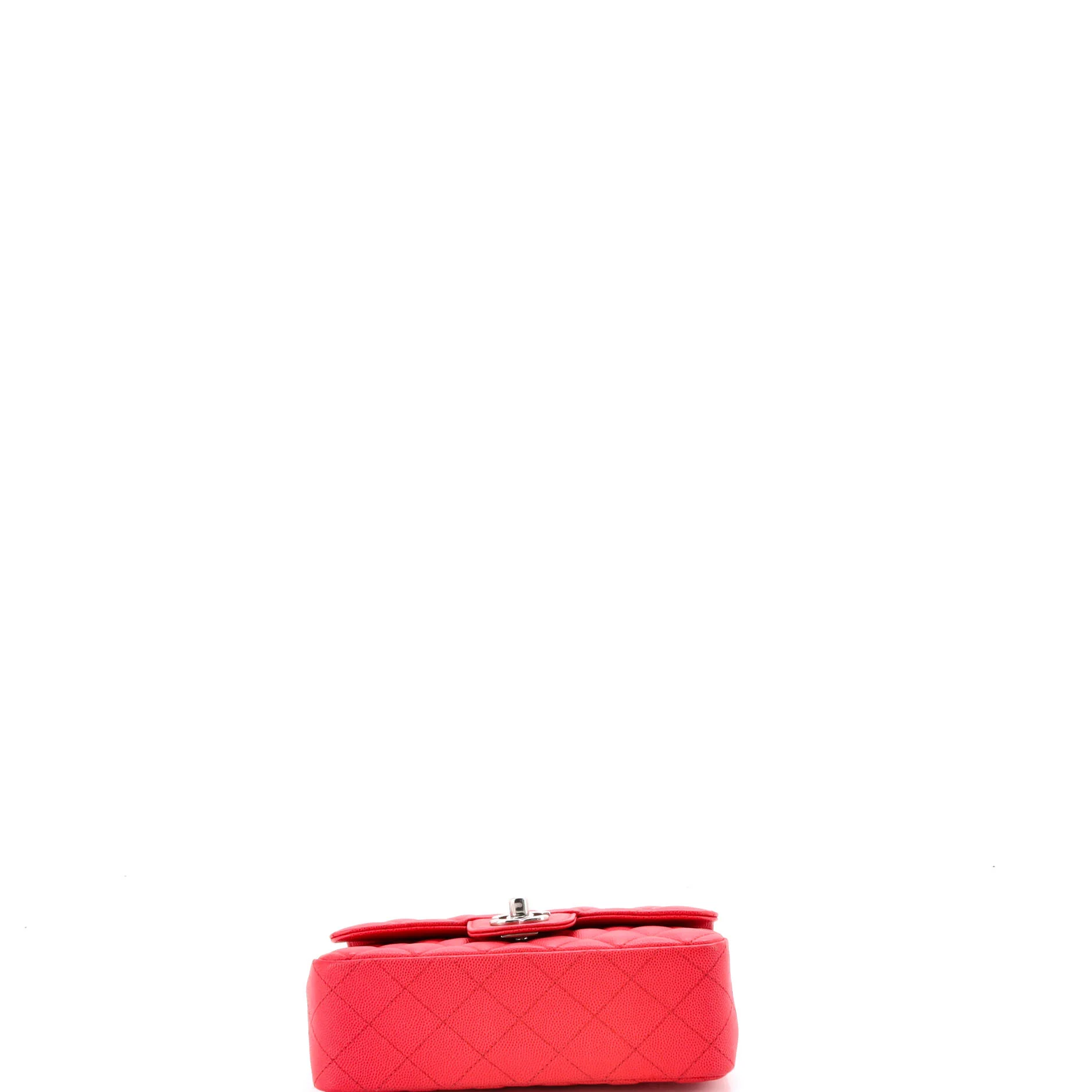 Classic Single Flap Bag Quilted Caviar Mini - Image 4