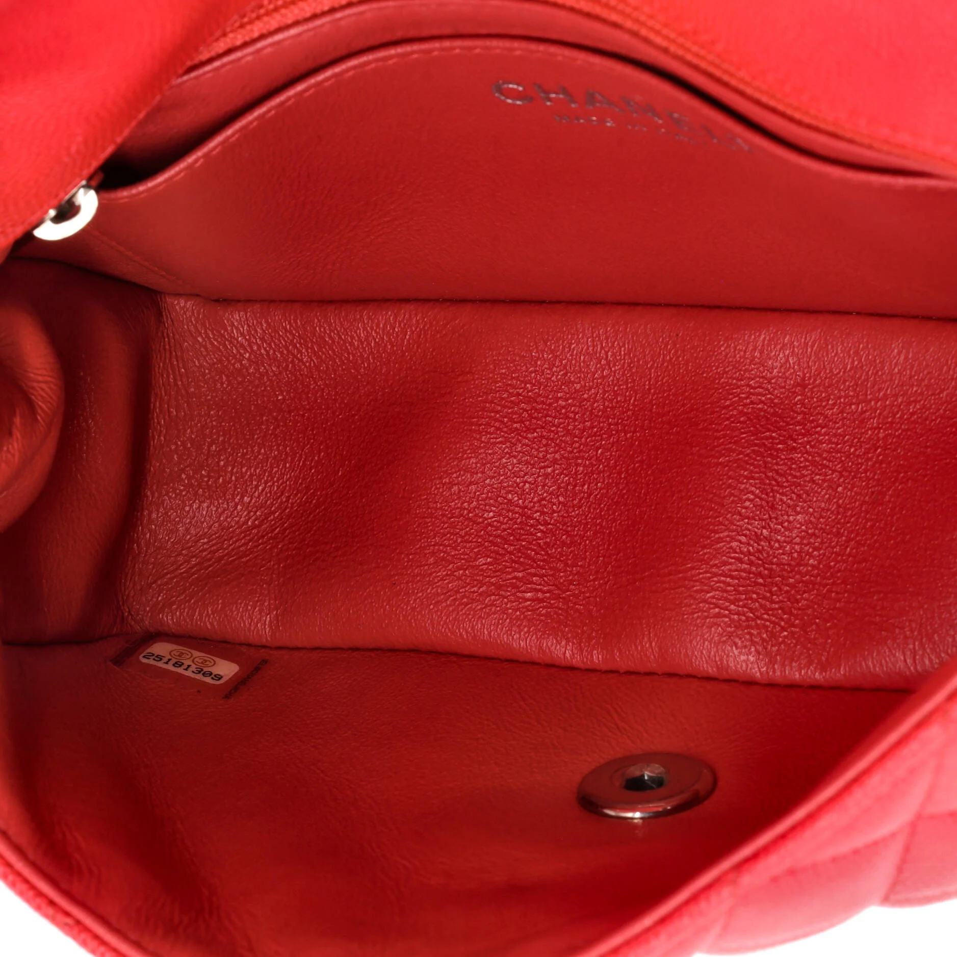 Classic Single Flap Bag Quilted Caviar Mini - Image 5