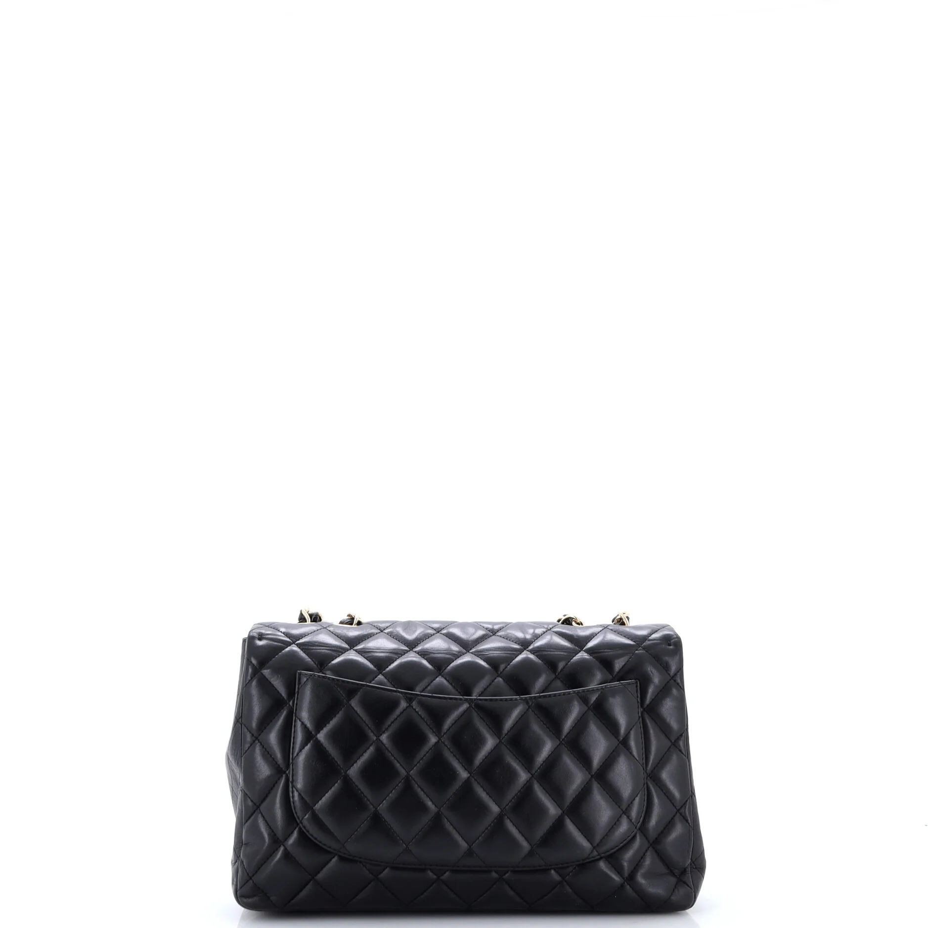 Classic Single Flap Bag Quilted Lambskin Jumbo - Image 3