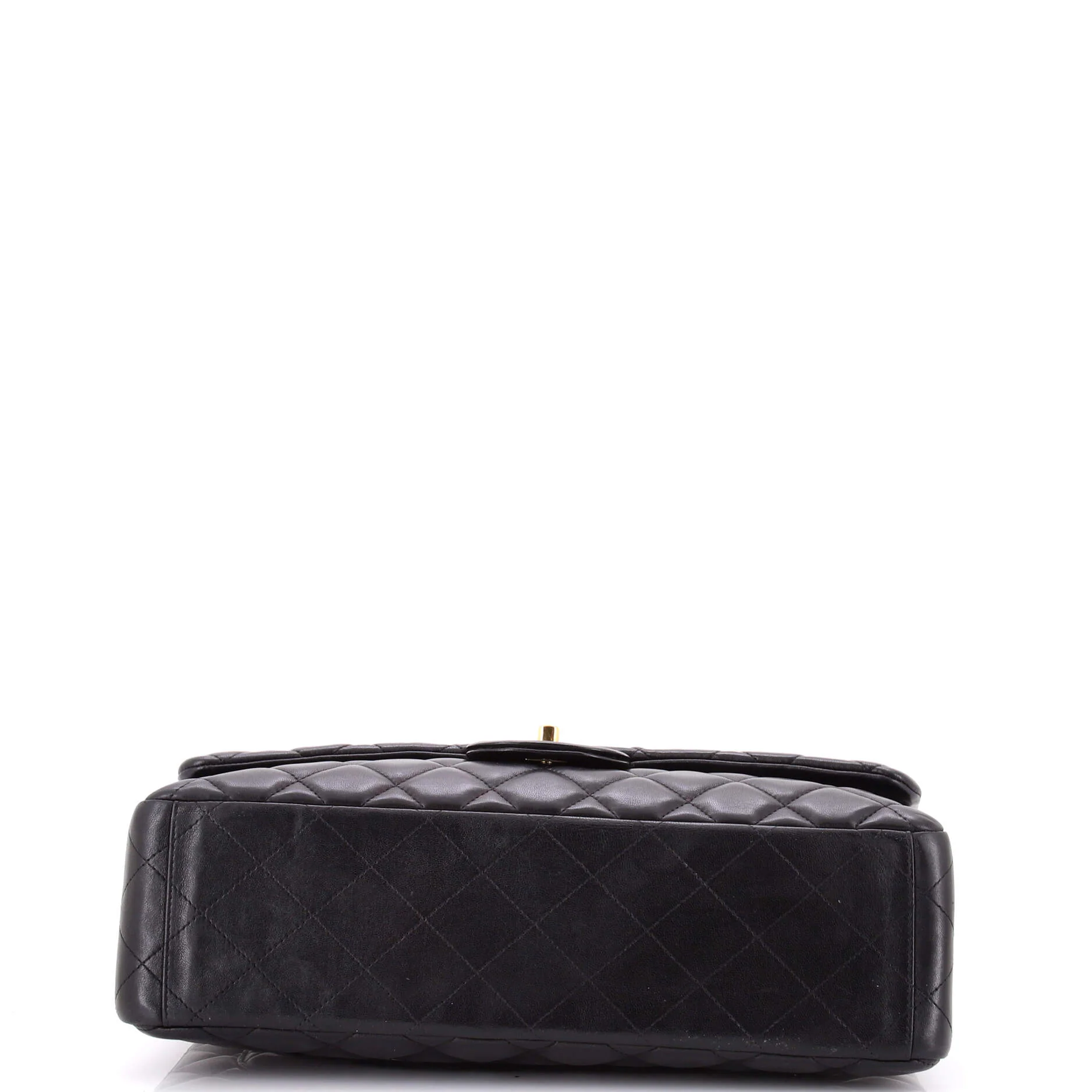 Classic Single Flap Bag Quilted Lambskin Maxi - Image 4
