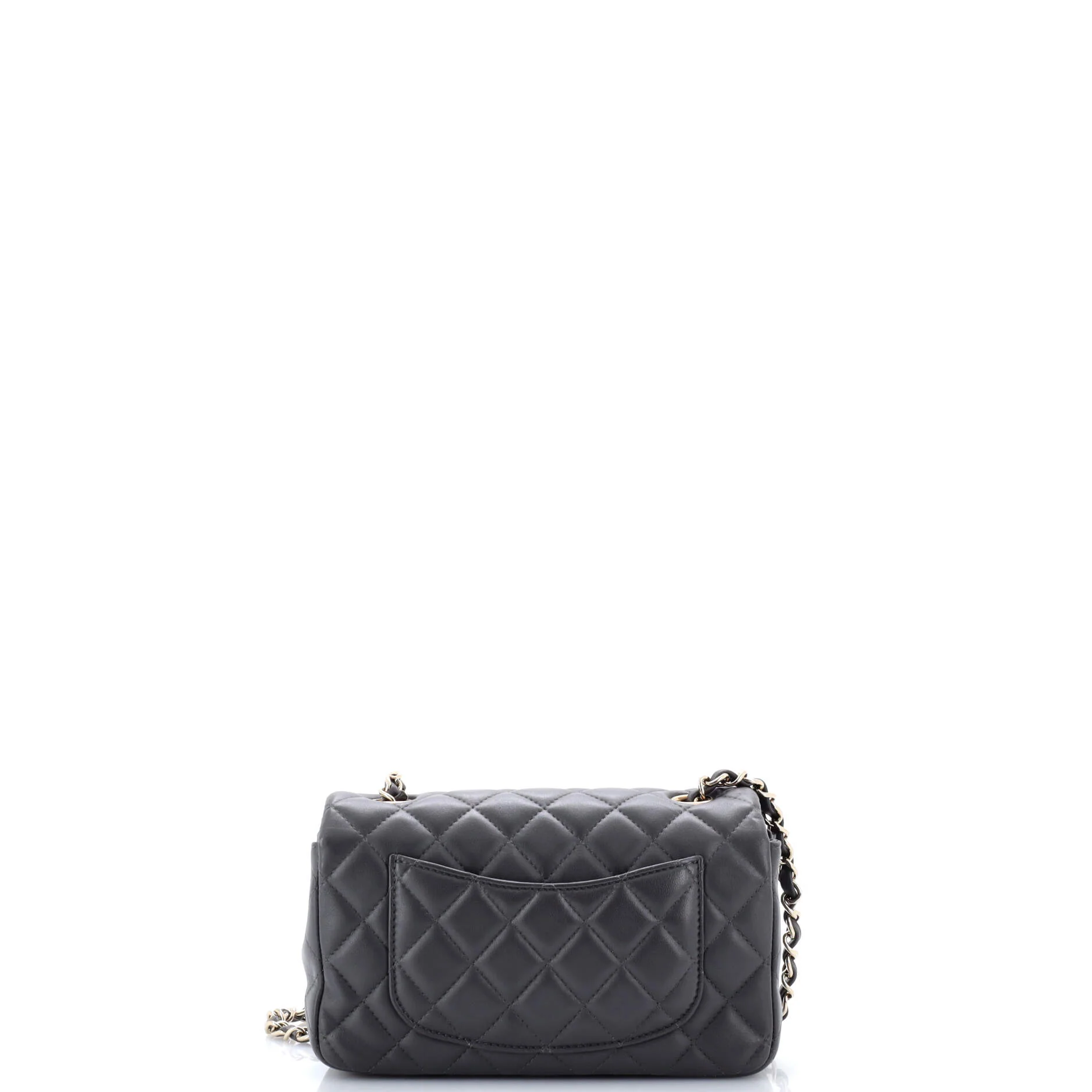 Classic Single Flap Bag Quilted Lambskin Mini - Image 3