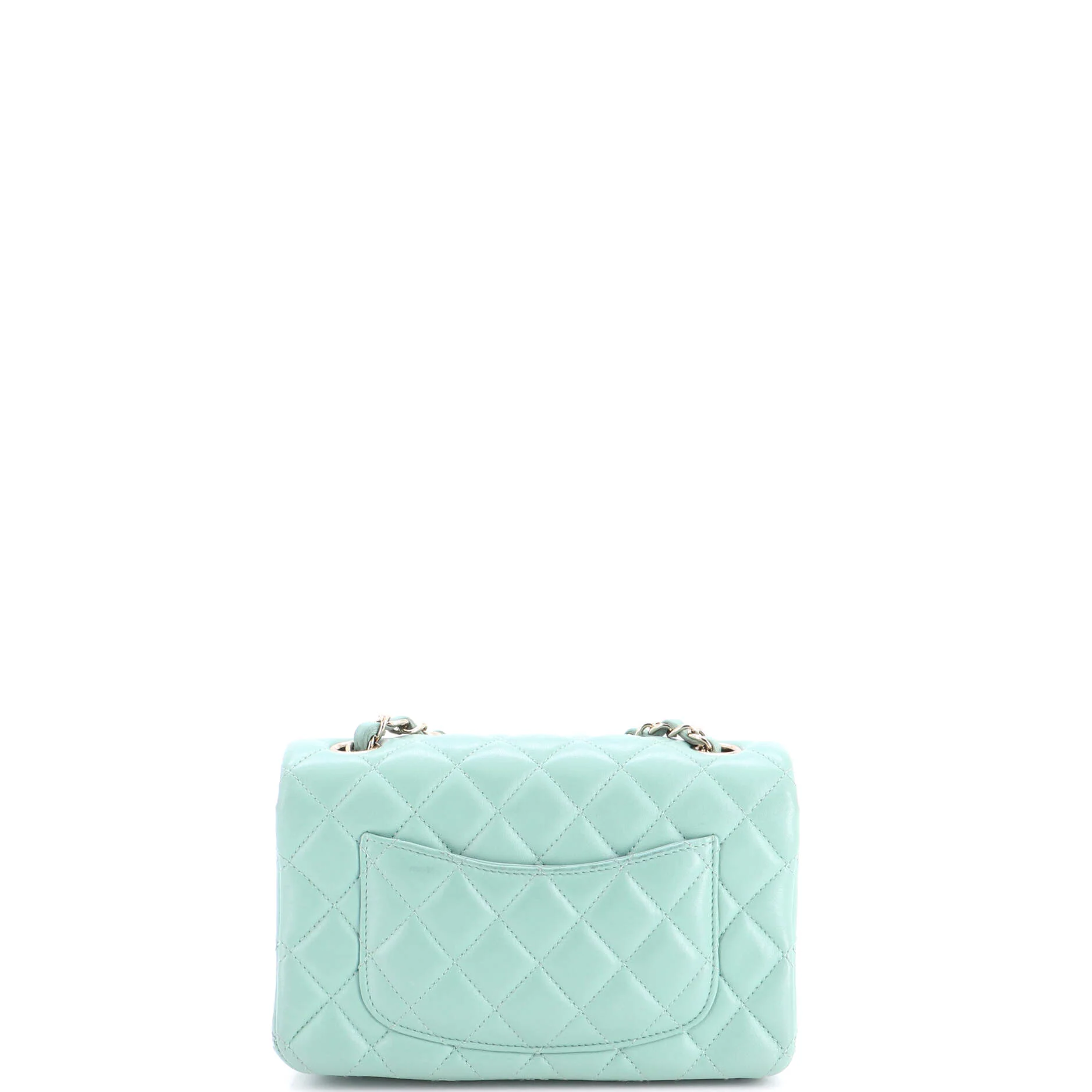 Classic Single Flap Bag Quilted Lambskin Mini - Image 3