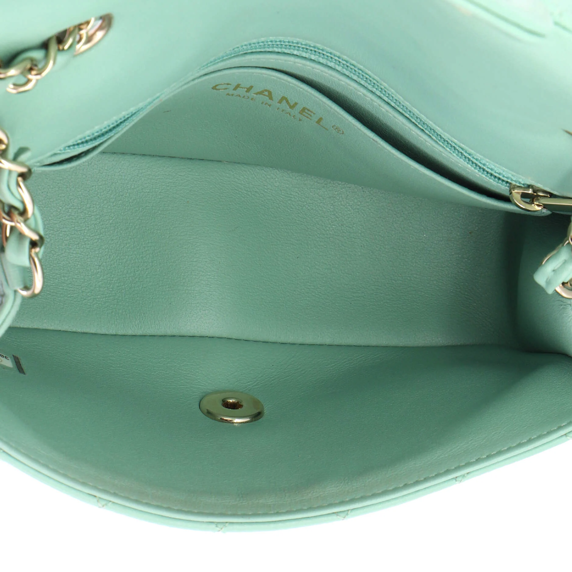 Classic Single Flap Bag Quilted Lambskin Mini - Image 5