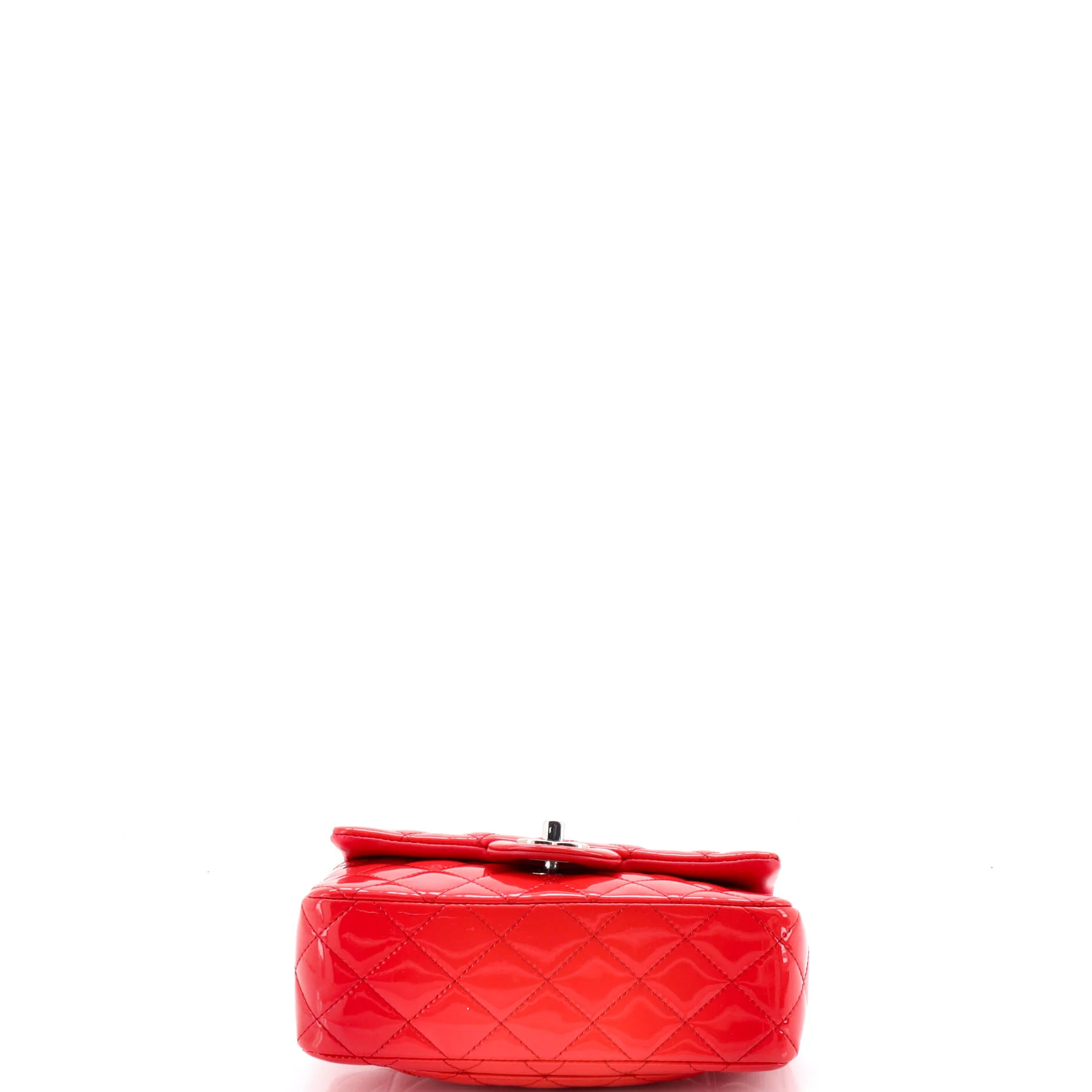Classic Single Flap Bag Quilted Patent Mini - Image 5