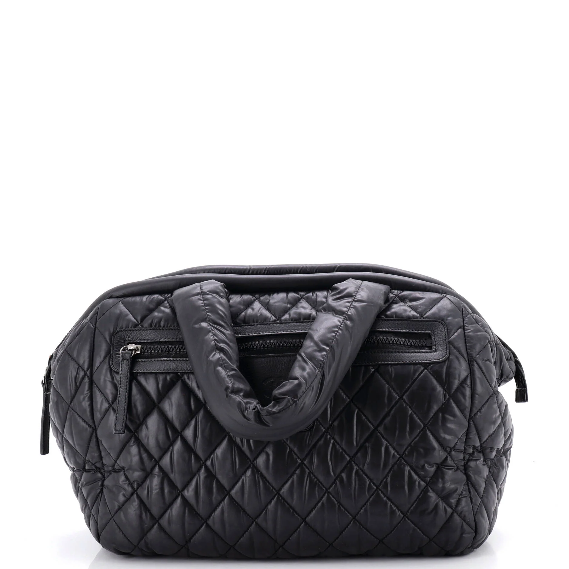 Coco Cocoon Bowling Bag Quilted Lambskin Medium