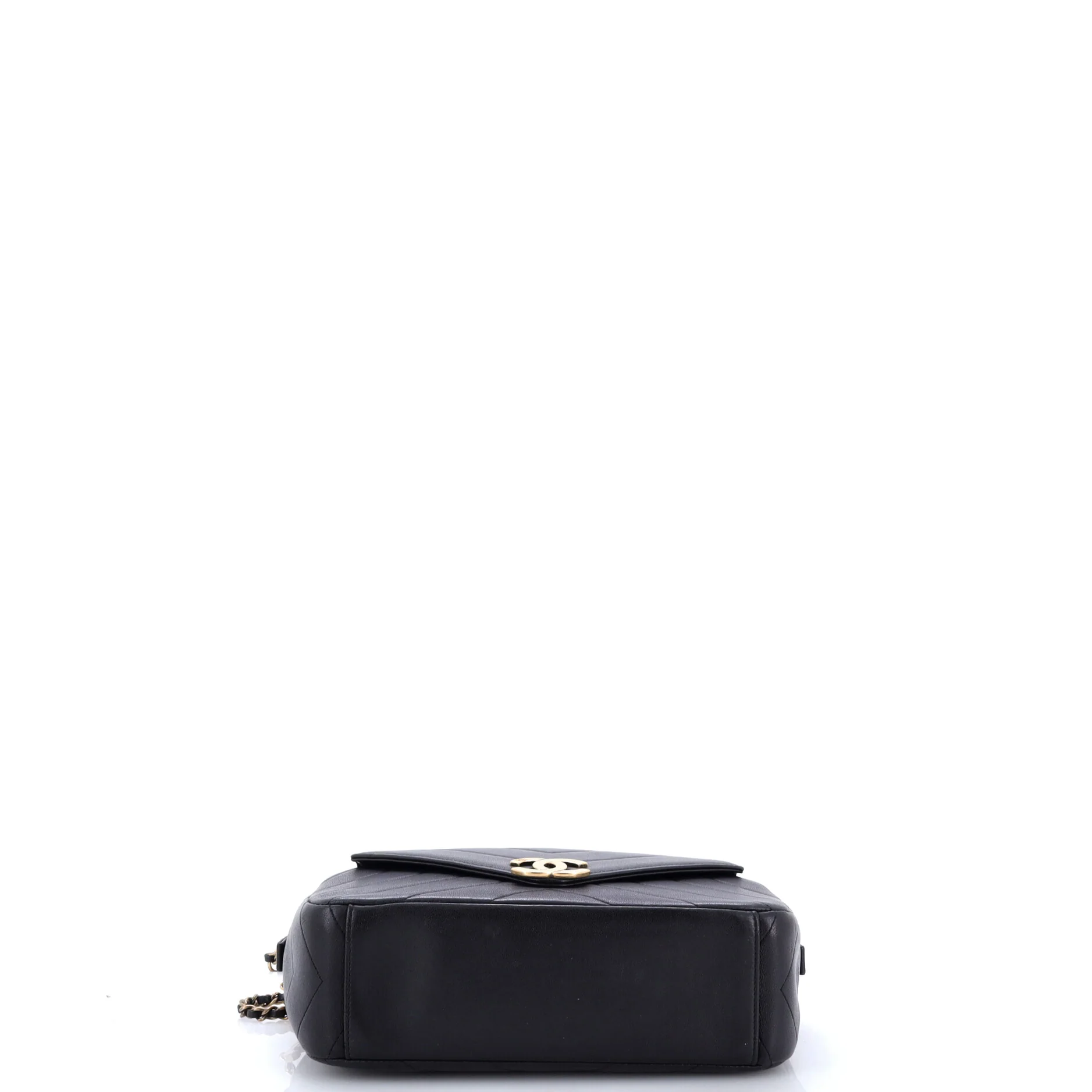 Coco Envelope Camera Case Bag Chevron Lambskin Small - Image 4