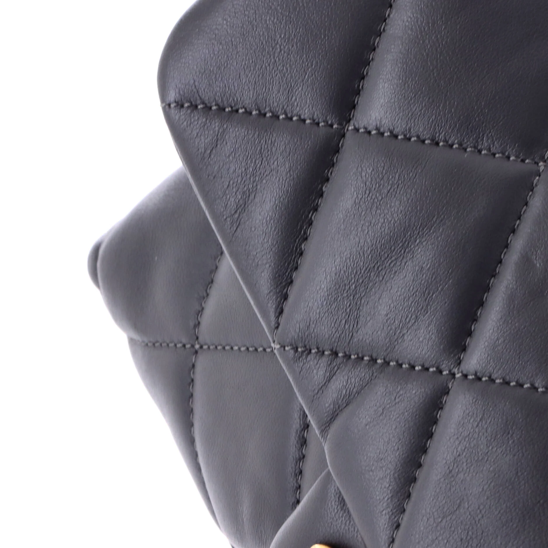 Crush on Chains Flap Bag Quilted Lambskin Medium - Image 6