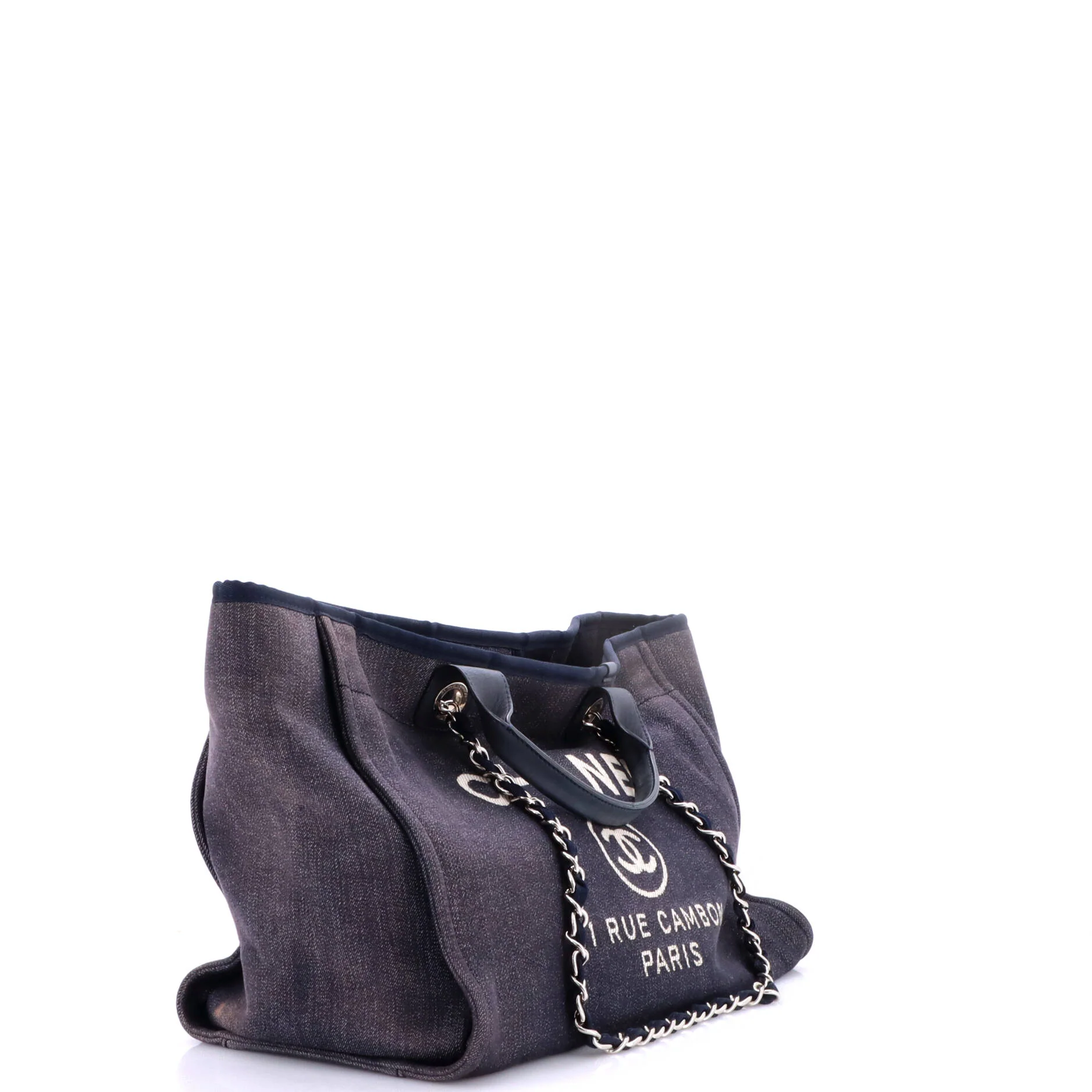 Deauville Tote Denim Medium - Image 2