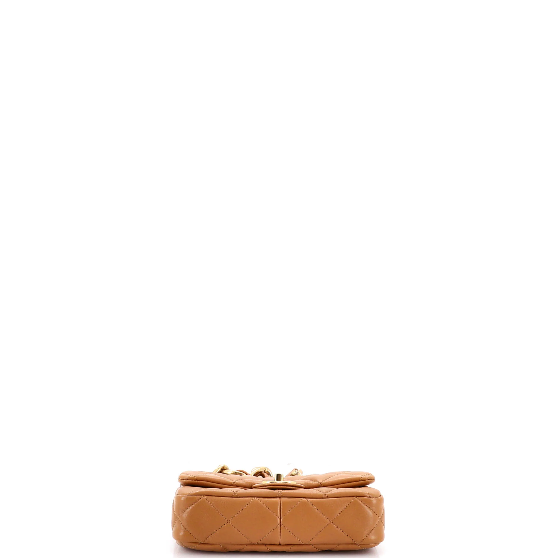 Funky Town Flap Bag Quilted Lambskin Small - Image 4