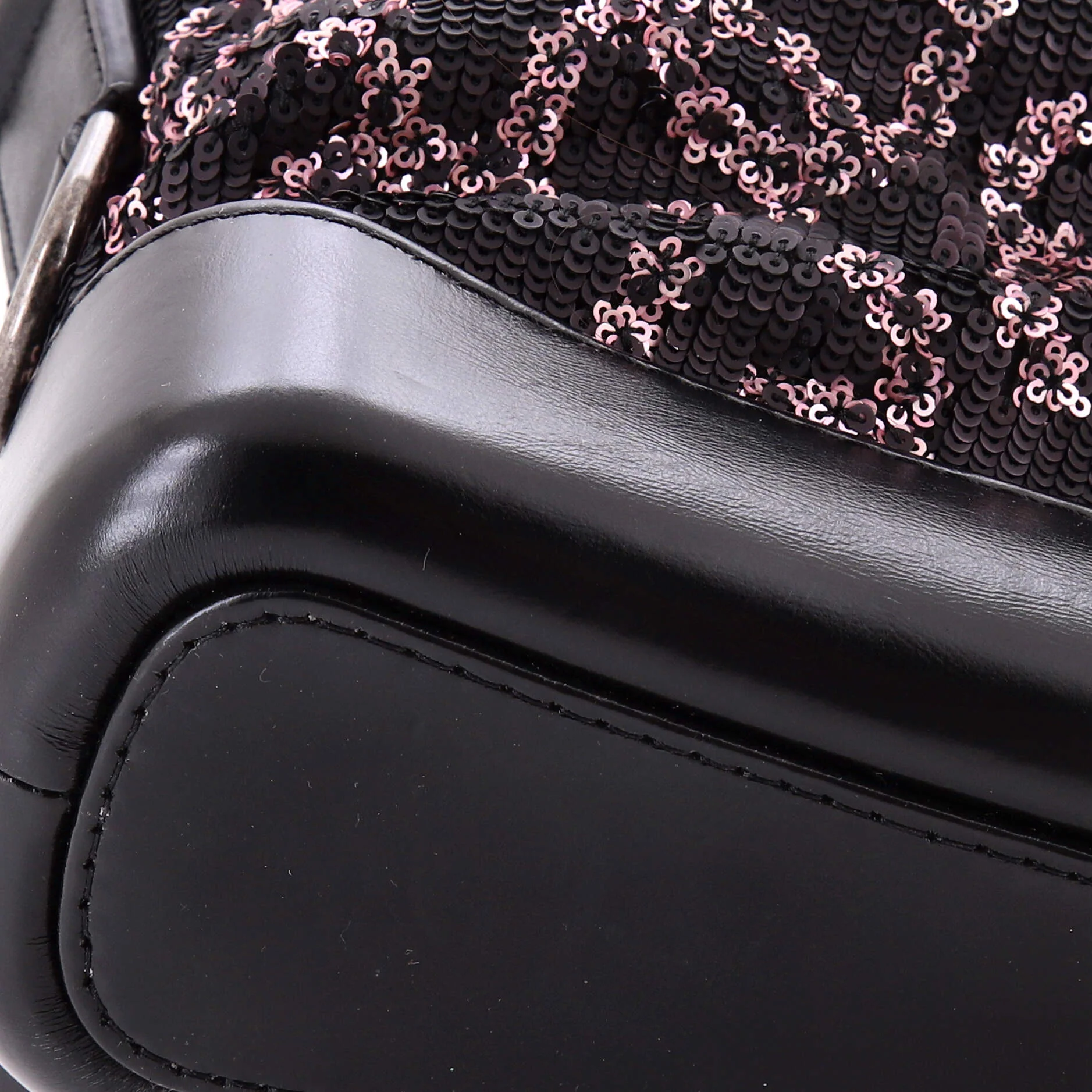 Gabrielle Hobo Logo Motif Sequins Small - Image 6